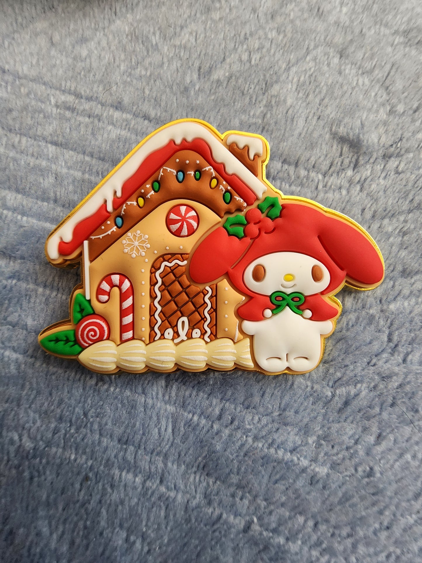 Loungefly Hello Kitty and Friends Holiday Gingerbread House Mystery Pins