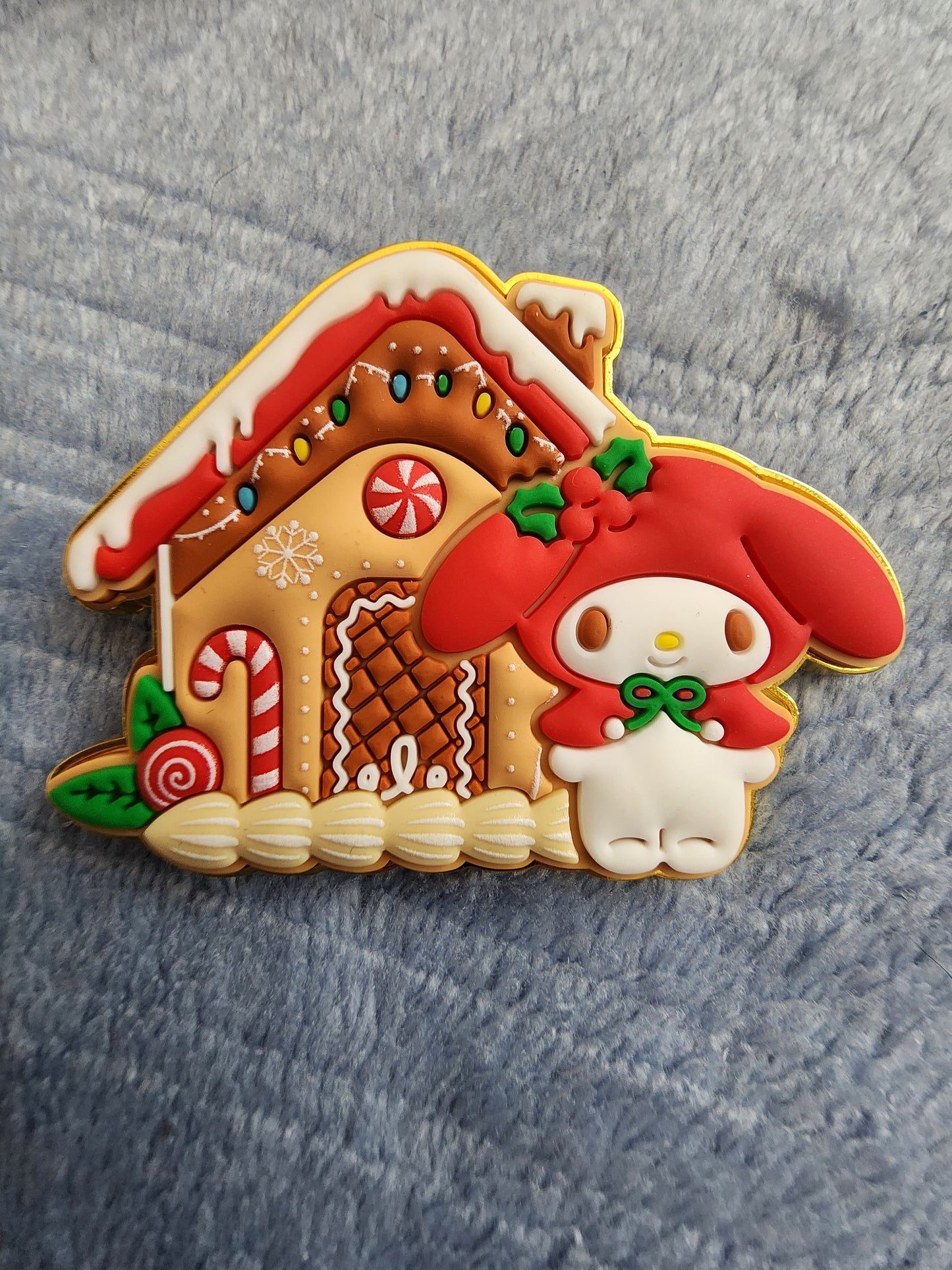 Loungefly Hello Kitty and Friends Holiday Gingerbread House Mystery Pins