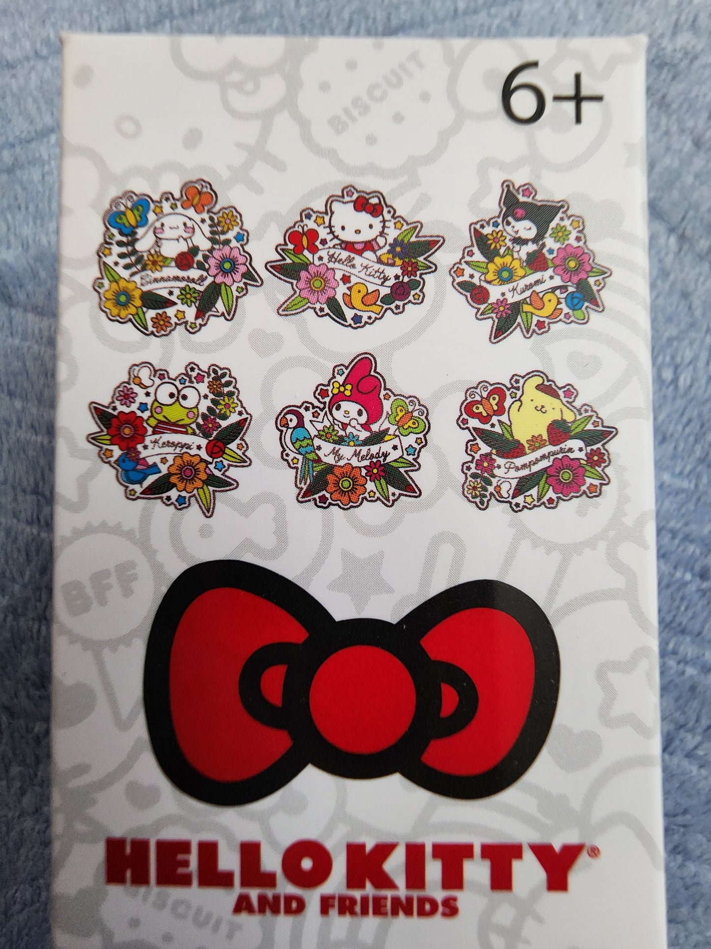 Loungefly Hello Kitty and Friends Floral Tattoo Mystery Pins