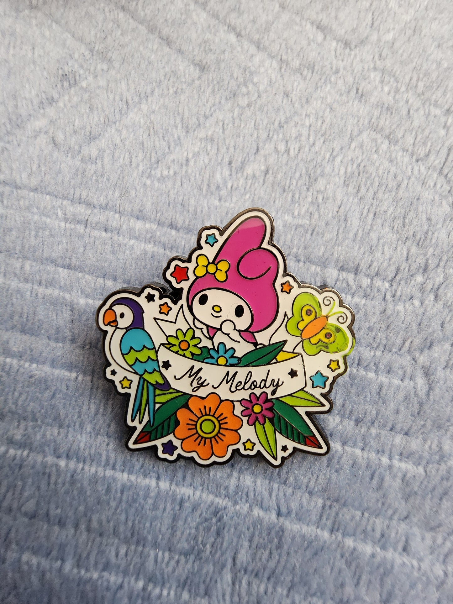 Loungefly Hello Kitty and Friends Floral Tattoo Mystery Pins