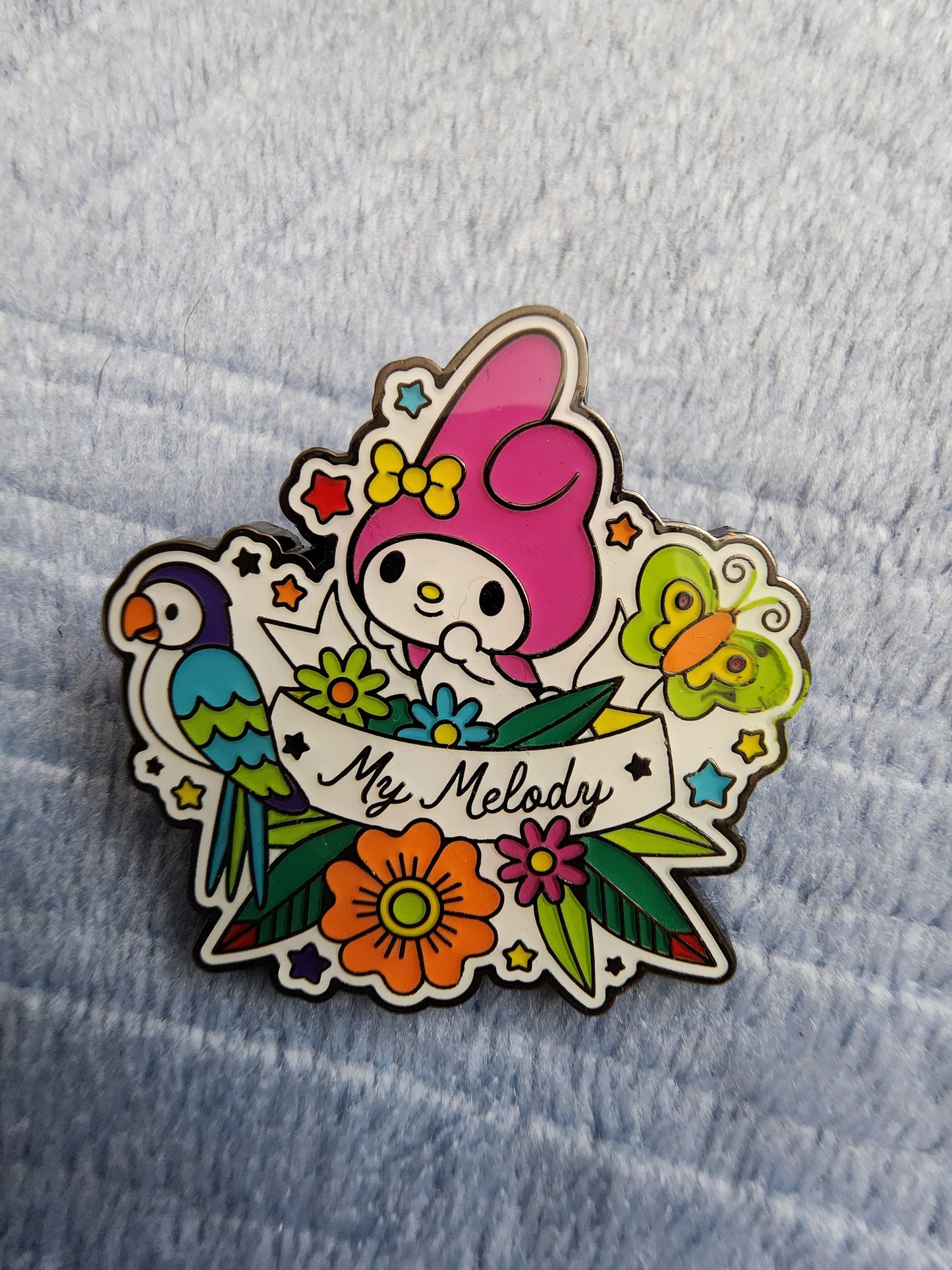 Loungefly Hello Kitty and Friends Floral Tattoo Mystery Pins