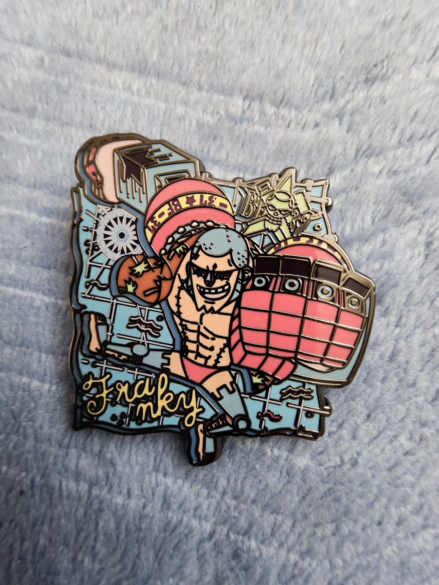 Loungefly One Piece Characters Map Mystery Pins