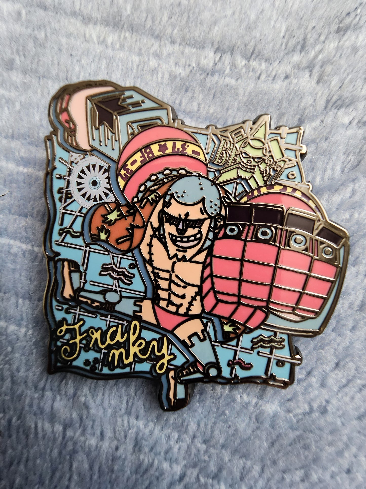 Loungefly One Piece Characters Map Mystery Pins