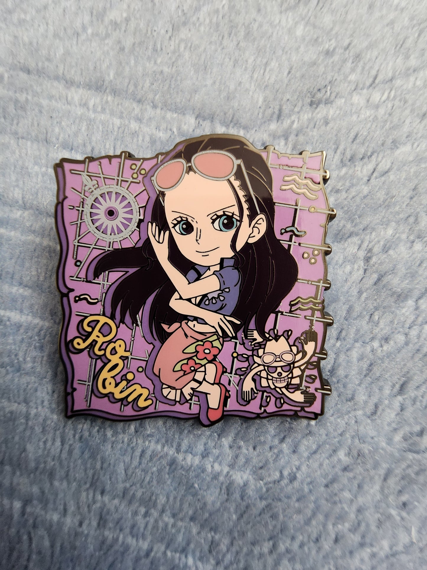 Loungefly One Piece Characters Map Mystery Pins