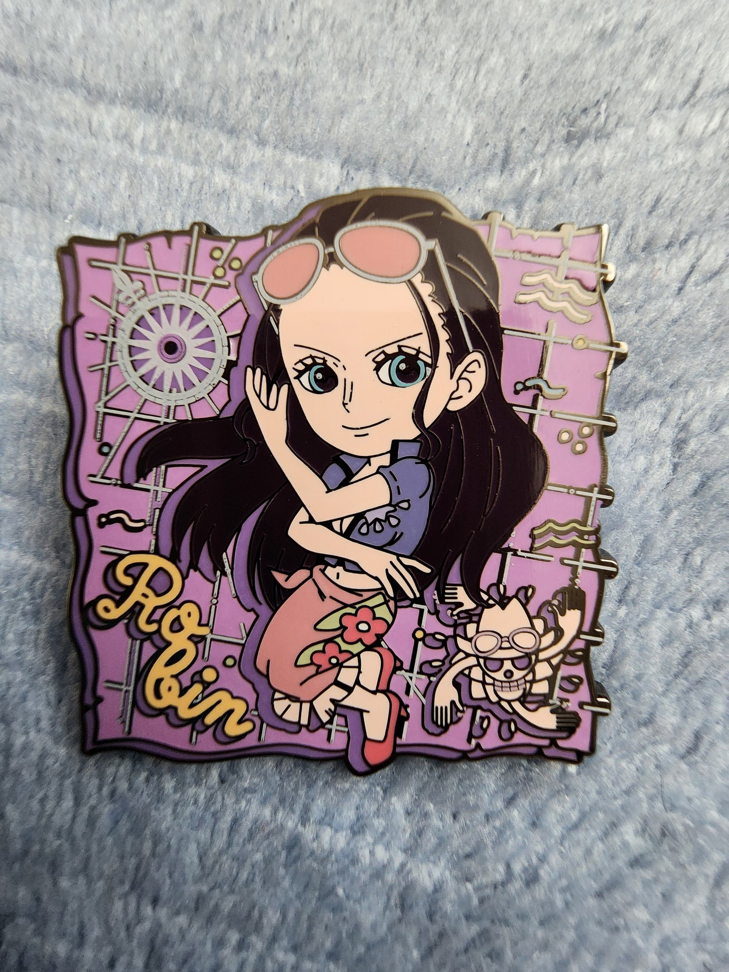 Loungefly One Piece Characters Map Mystery Pins