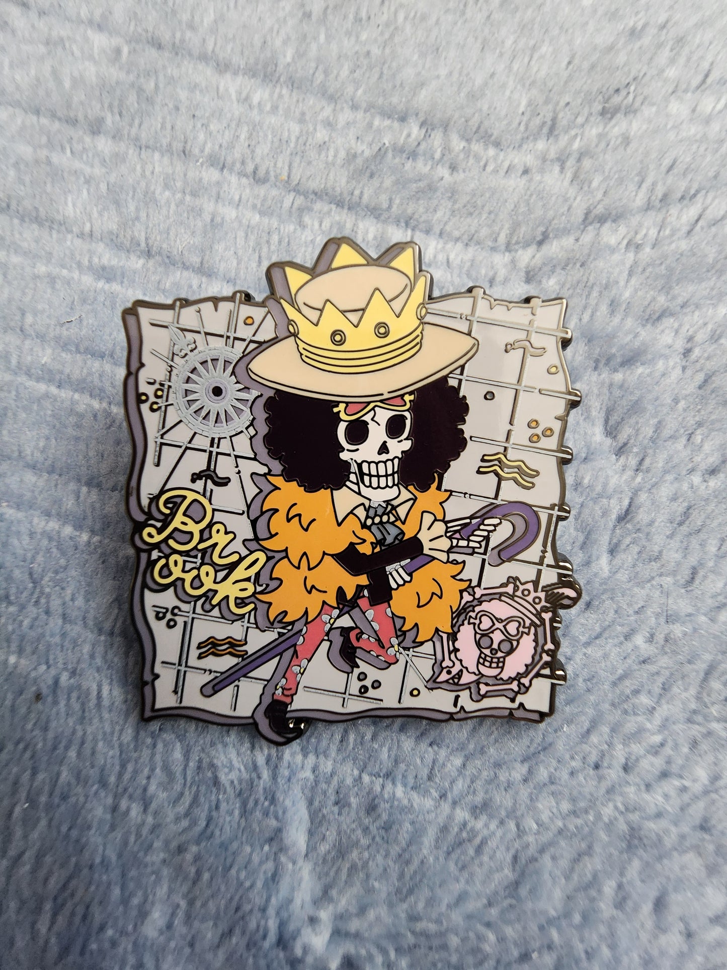 Loungefly One Piece Characters Map Mystery Pins