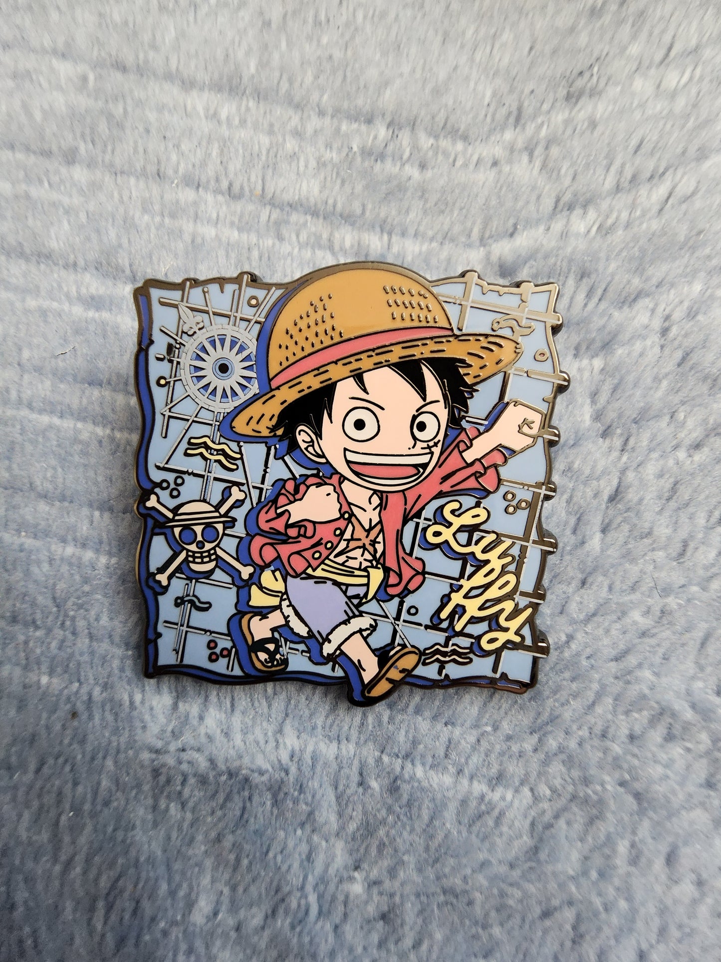 Loungefly One Piece Characters Map Mystery Pins