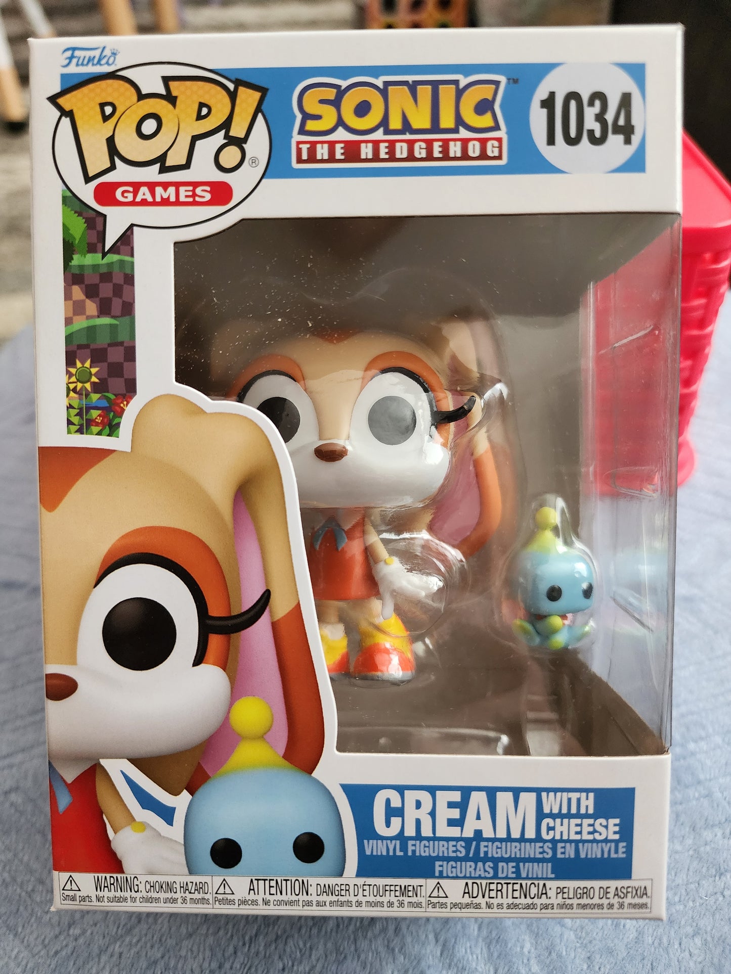 Funko Pop Sonic the Hedgehog Cream with Cheese Figures