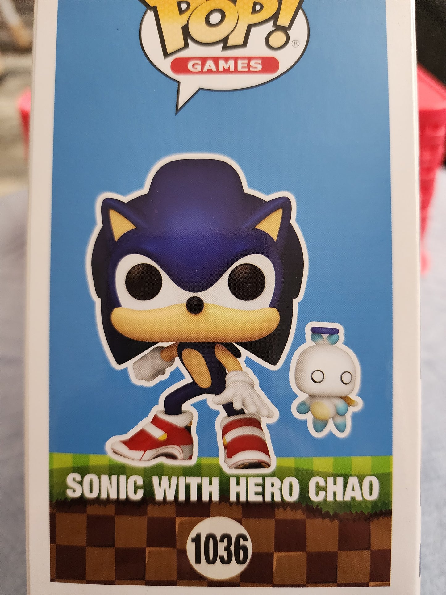 Funko Pop Sonic the Hedgehog Sonic with Hero Chao Figures