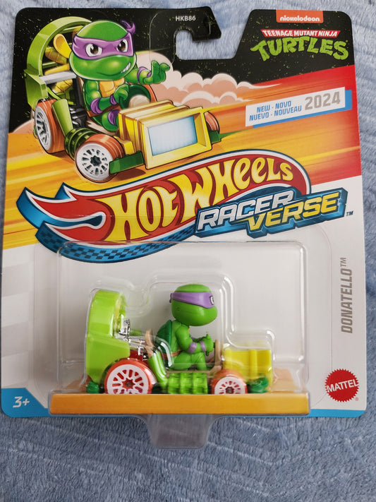 Hot Wheels Racer Verse TMNT Donatello Car