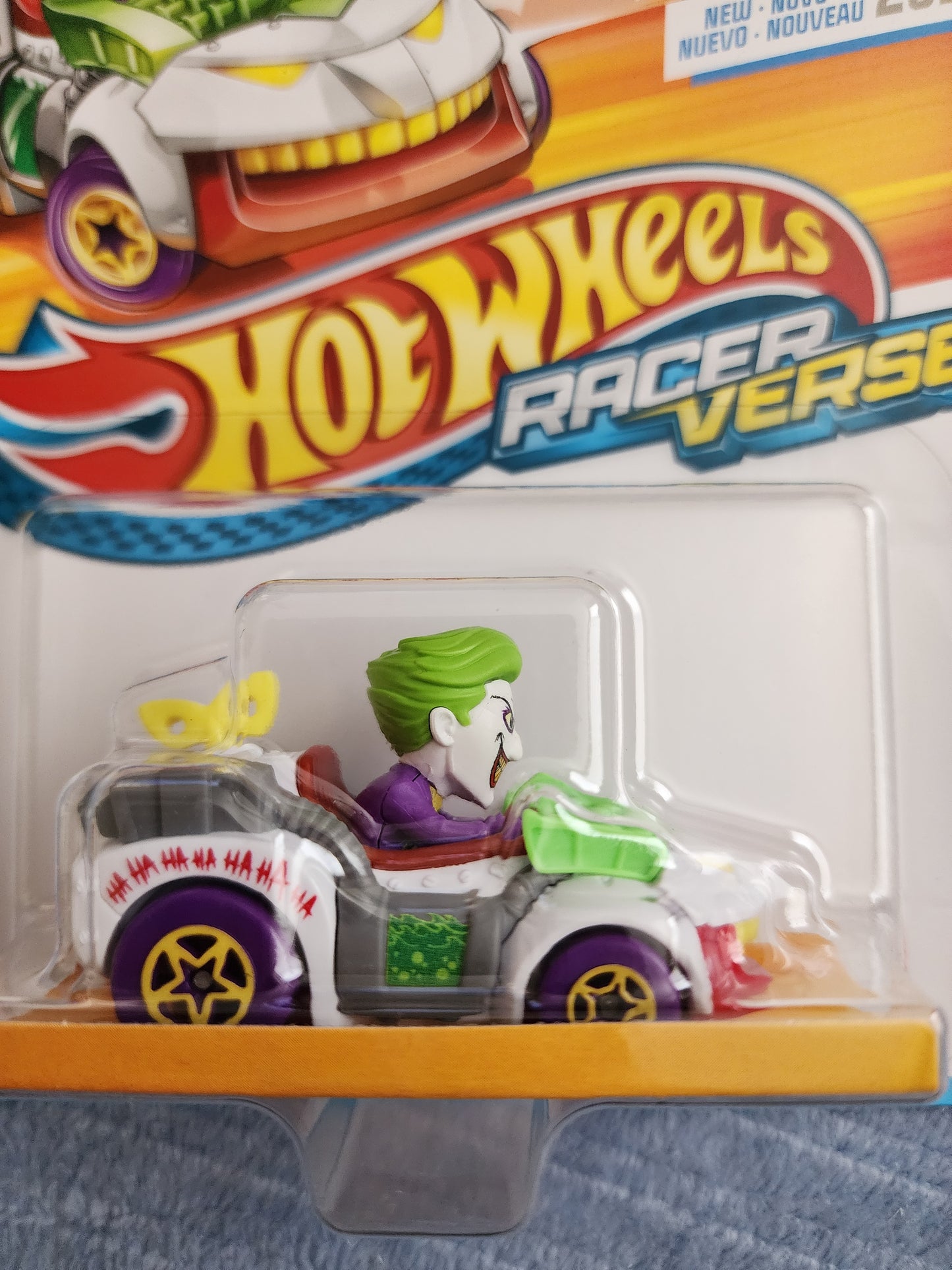 Hot Wheels Racer Verse DC Joker Car