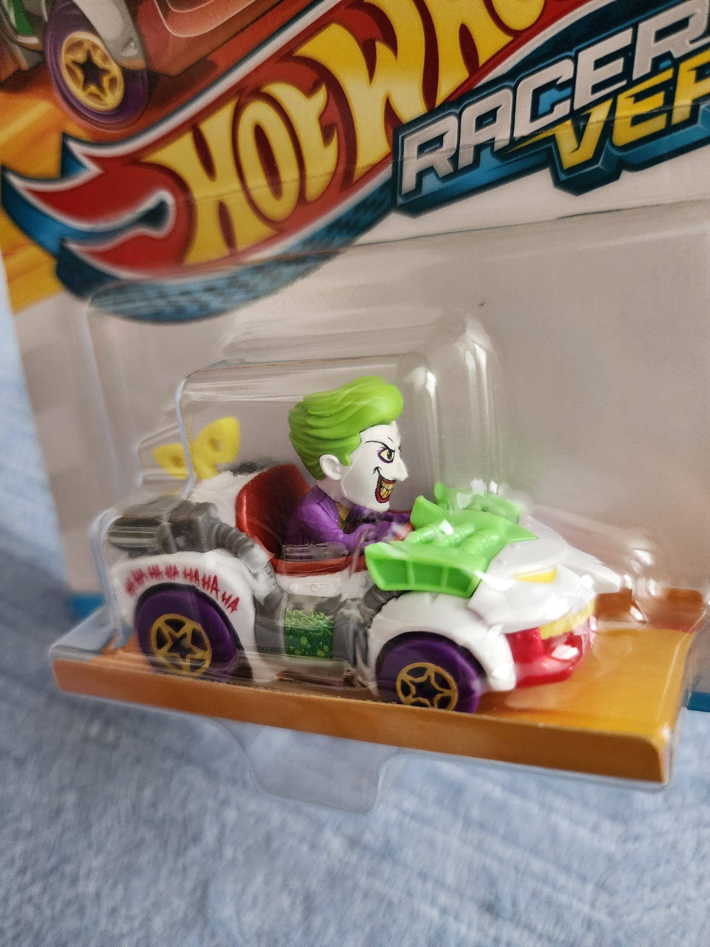 Hot Wheels Racer Verse DC Joker Car