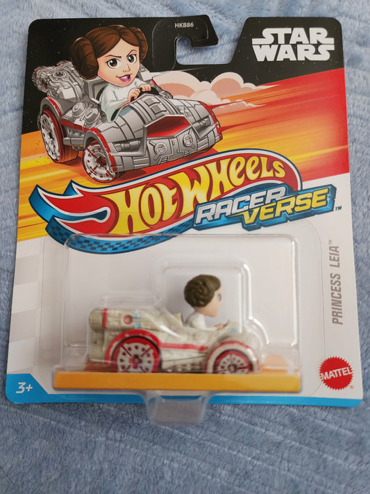 Hot Wheels Racer Verse Princess Leia Car