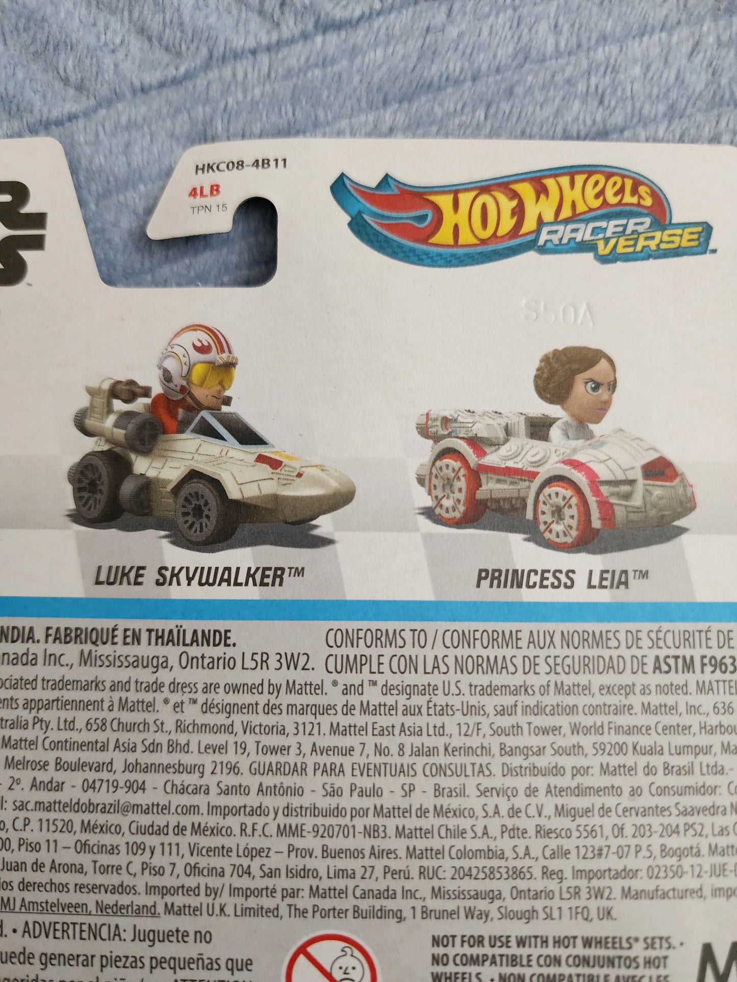 Hot Wheels Racer Verse Princess Leia Car