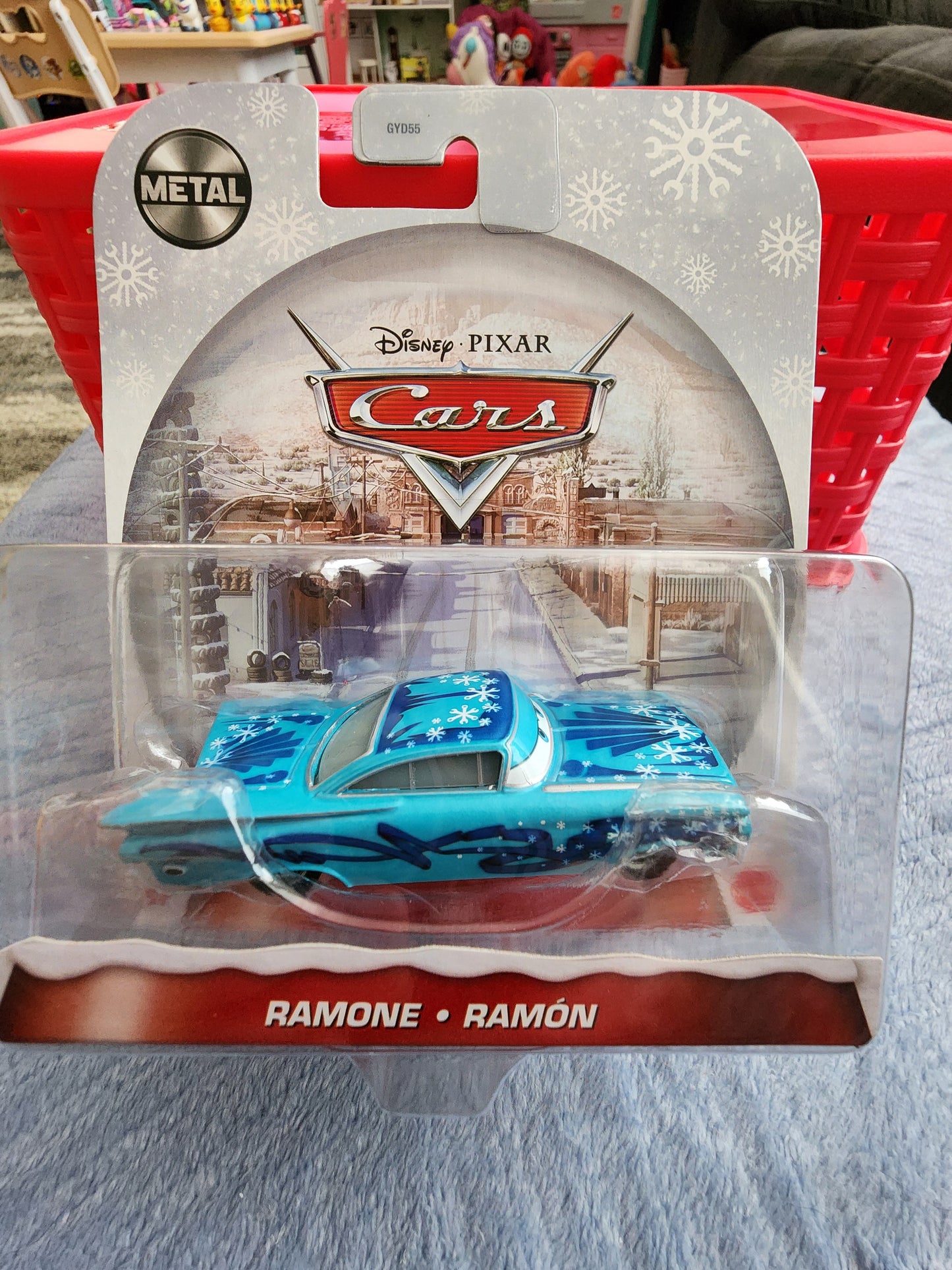 Disney Pixar Cars Wintertime Hot Wheels Car