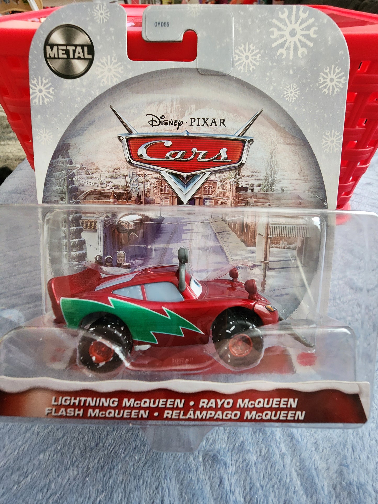 Disney Pixar Cars Wintertime Hot Wheels Car