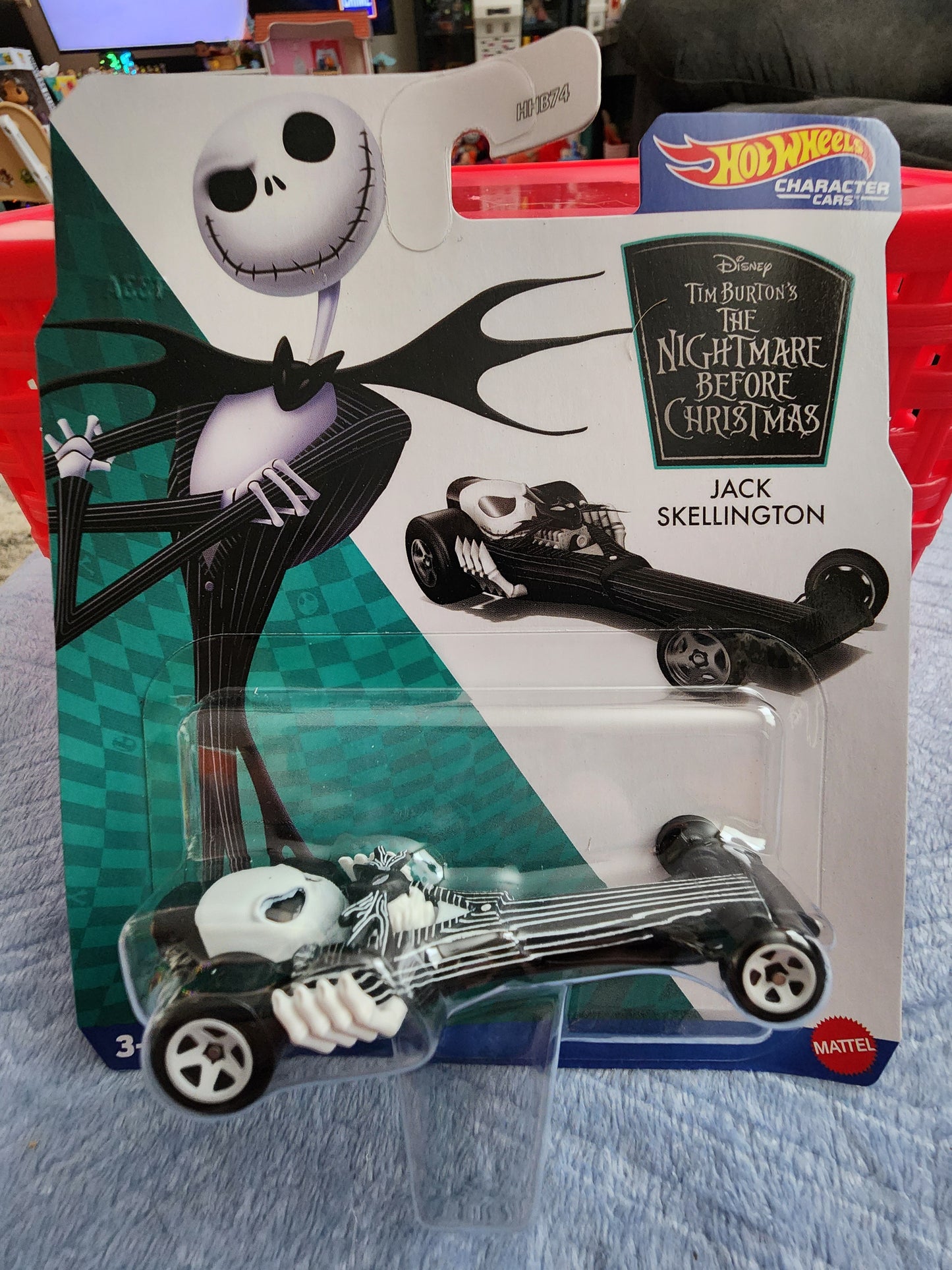 Hot Wheels Disney Nightmare Before Christmas Jack Car