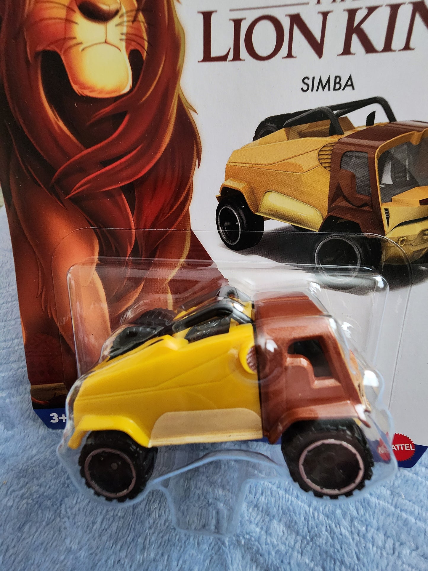 Hot Wheels Disney Lion King Simba Car