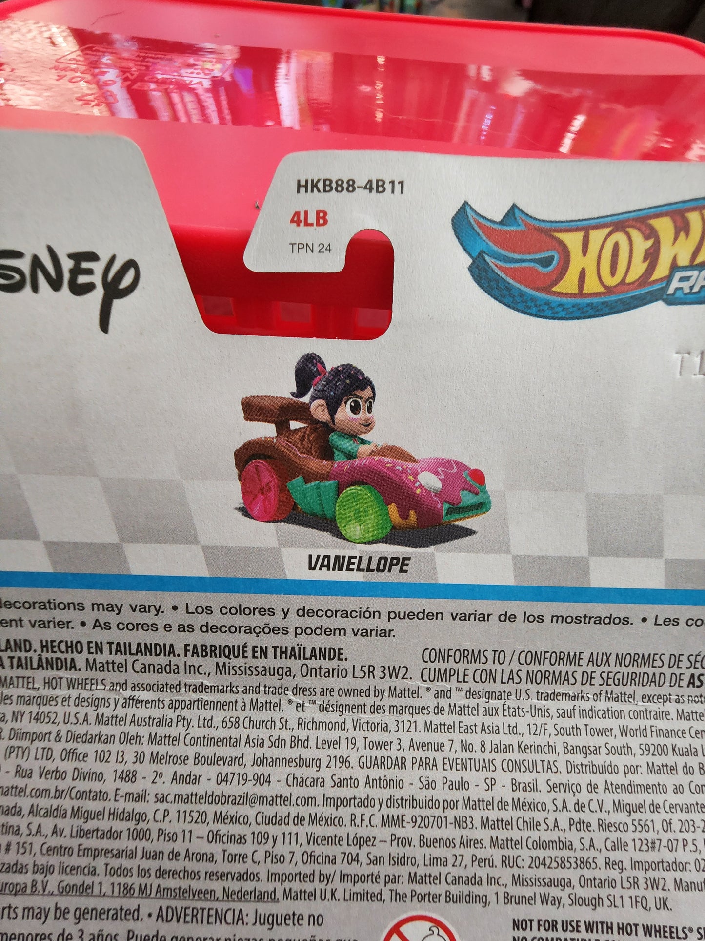 Hot Wheels Racer Verse Disney Wreck Ralph Vanellope Car