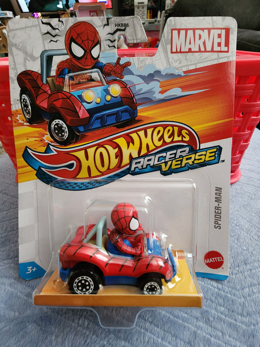 Hot Wheels Racer Verse Spiderman Car