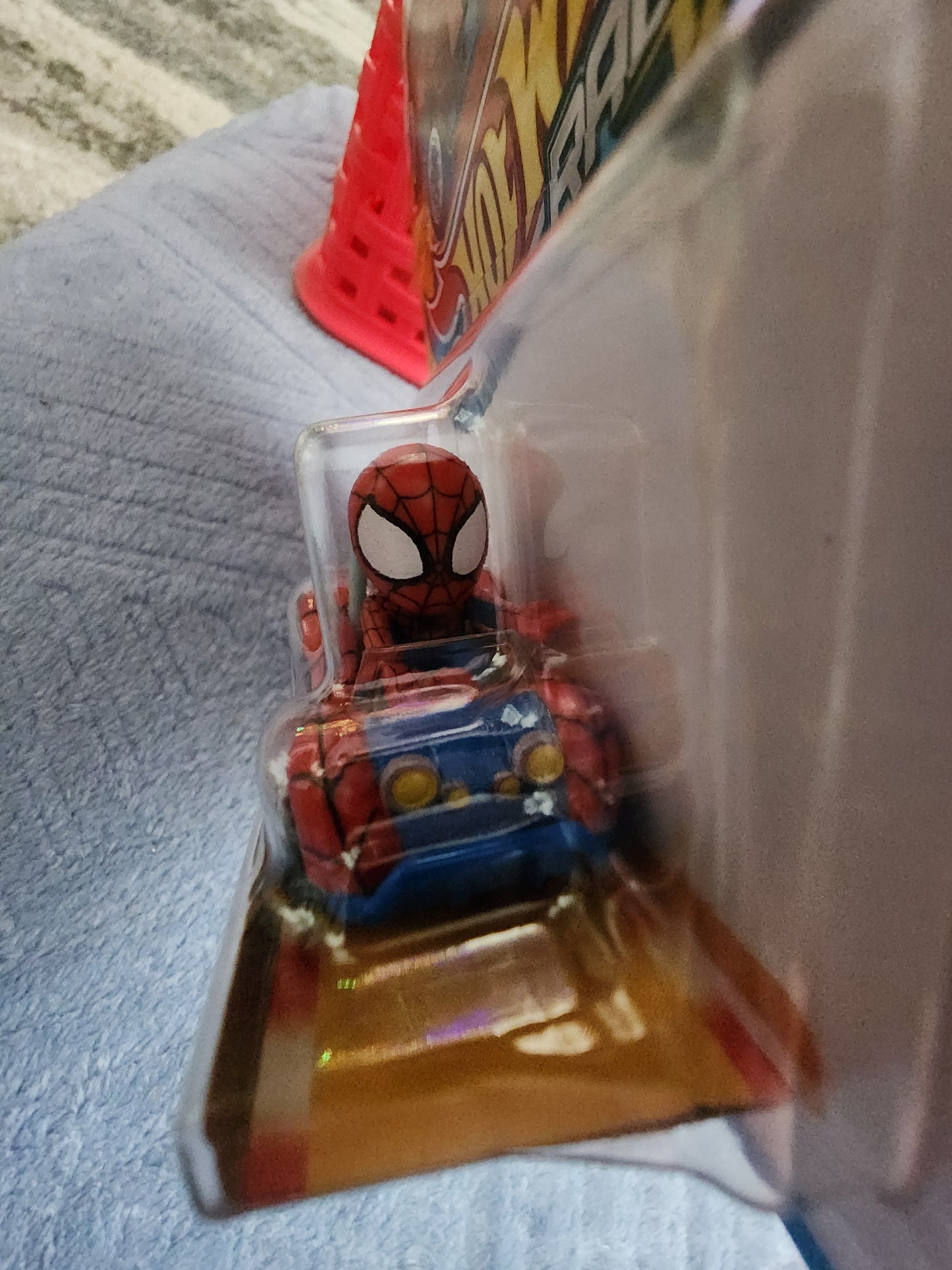 Hot Wheels Racer Verse Spiderman Car