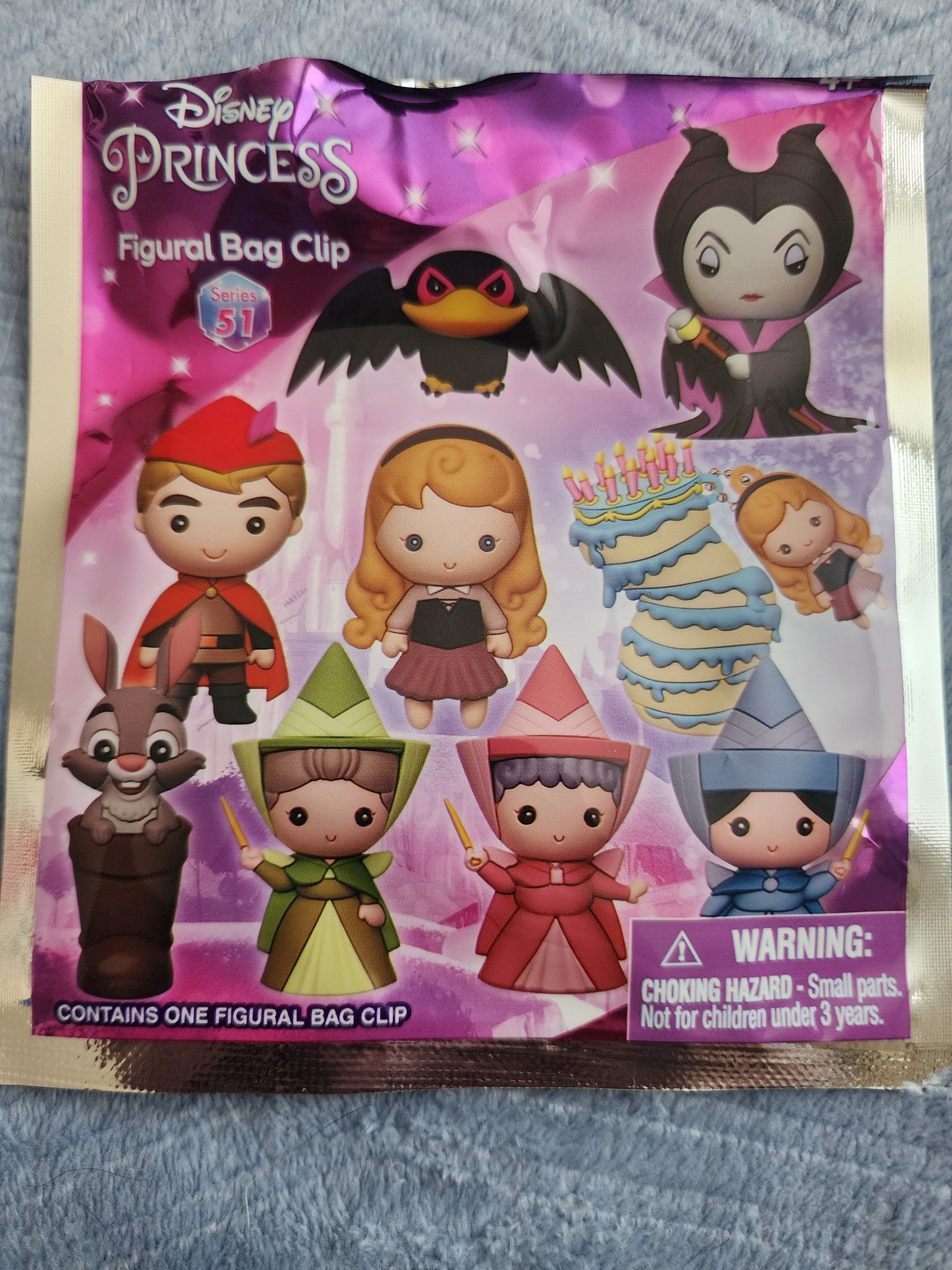 Disney Sleeping Beauty 65th Anniversary Mystery Bag Clips