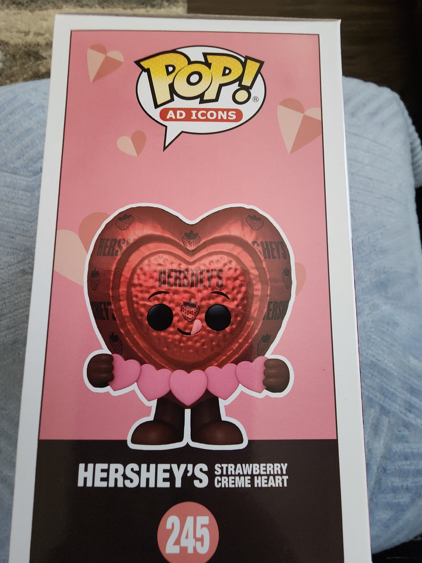 Funko Pop Hershey Strawberry Cream Heart Figure