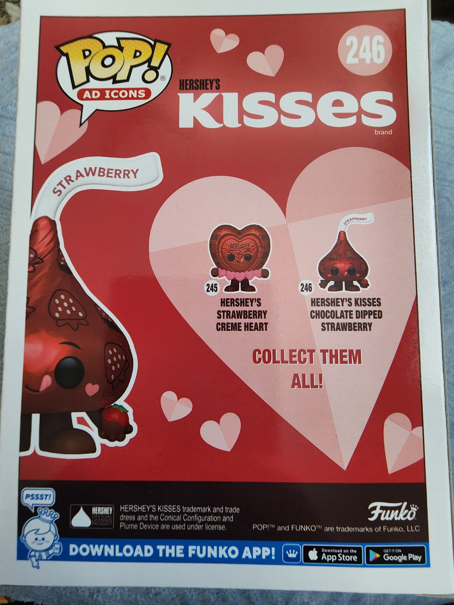 Funko Pop Hershey Strawberry Kisses Figure