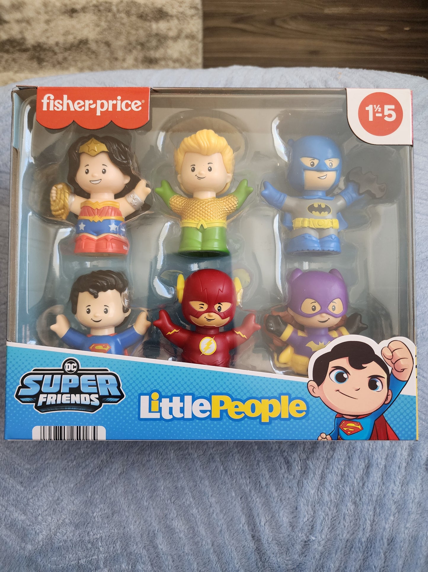 Fisher Price Little People DC Super Friends Figures Set