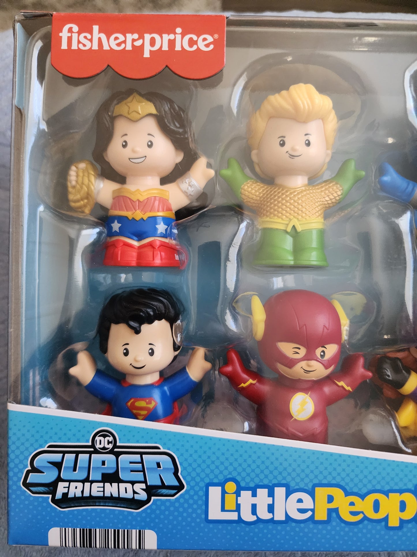 Fisher Price Little People DC Super Friends Figures Set