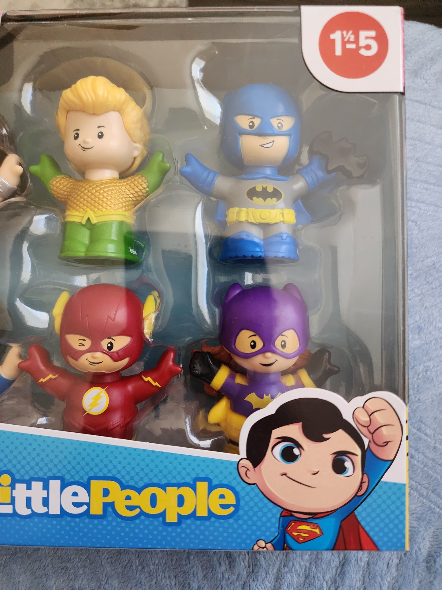 Fisher Price Little People DC Super Friends Figures Set