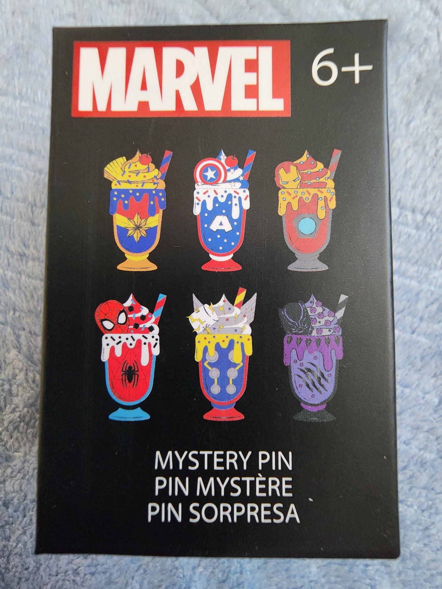 Loungefly Marvel Characters Milkshake Mystery Pins