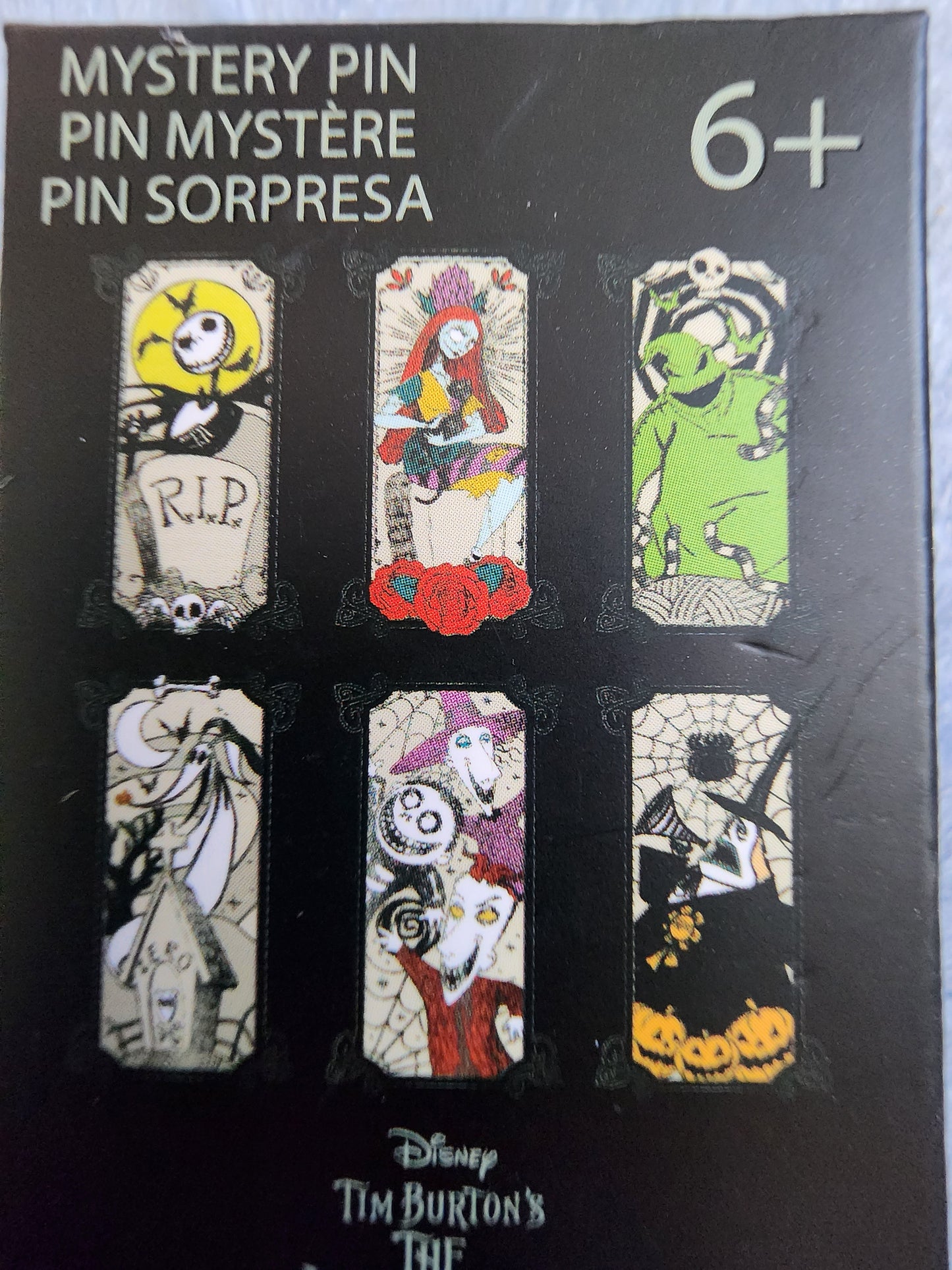 Loungefly Disney Nightmare Before Christmas Portrait Mystery Pins