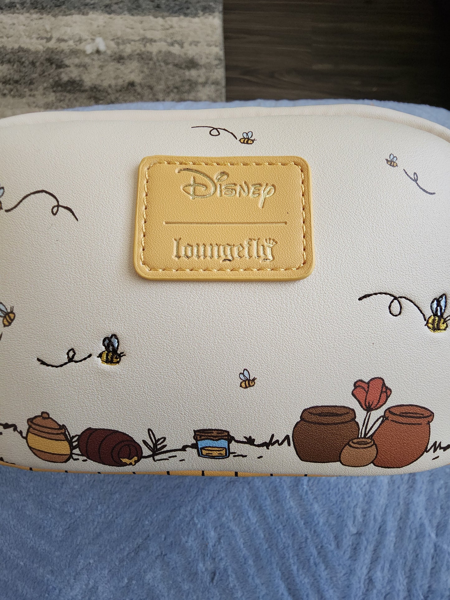 Loungefly Disney Winnie the Pooh Bumblebee and Honey Cosmetic Bag