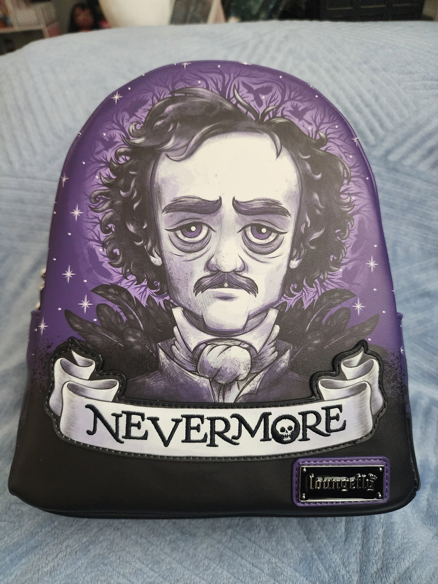 Loungefly Edgar Allen Poe Nevermore Exclusive Backpack