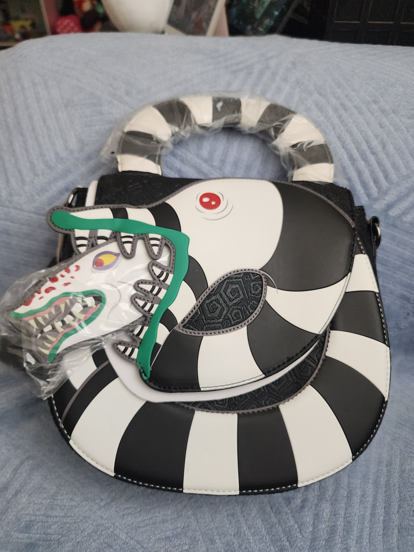 Loungefly Beetlejuice Sandworm Crossbody Bag