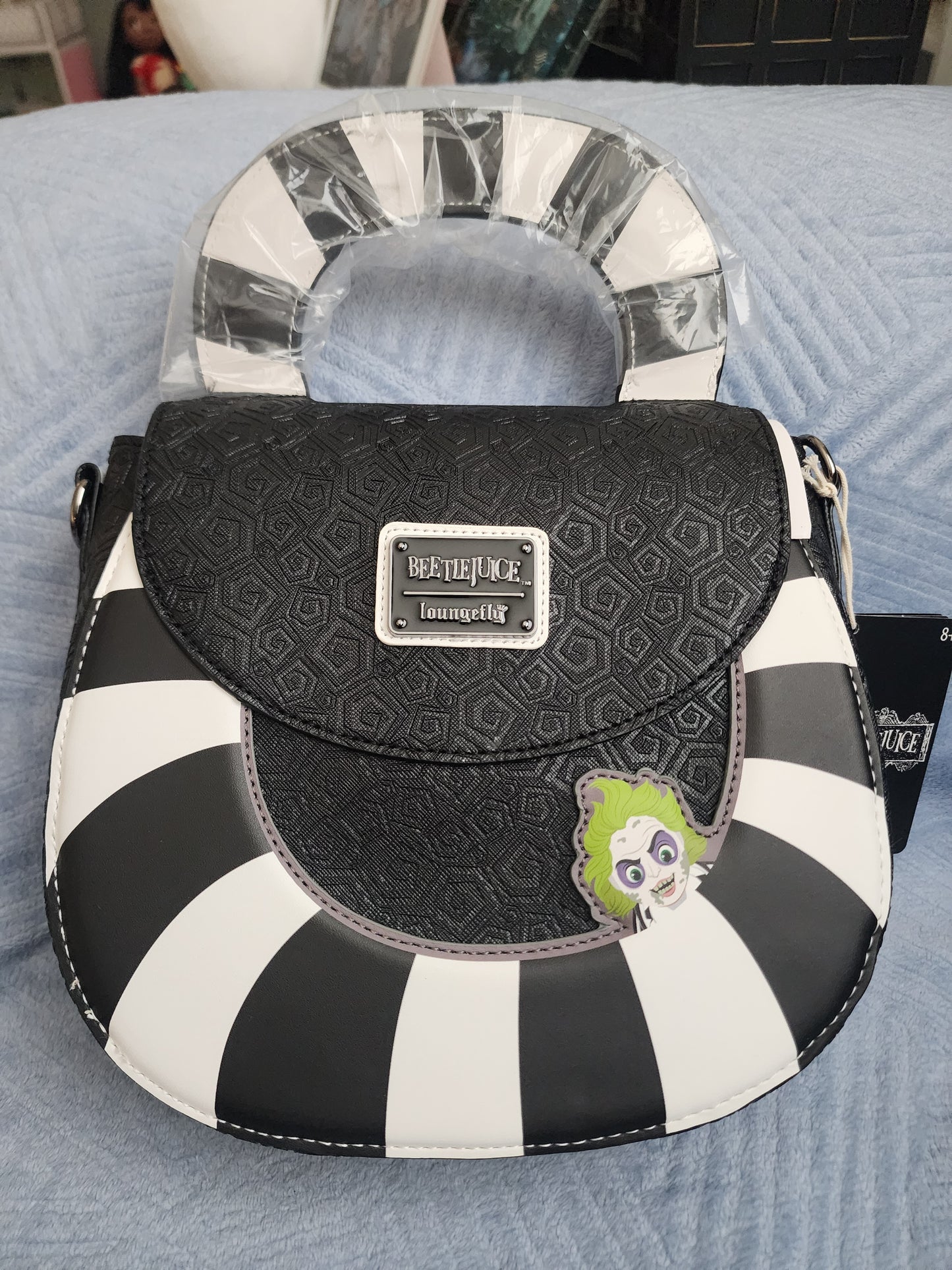 Loungefly Beetlejuice Sandworm Crossbody Bag