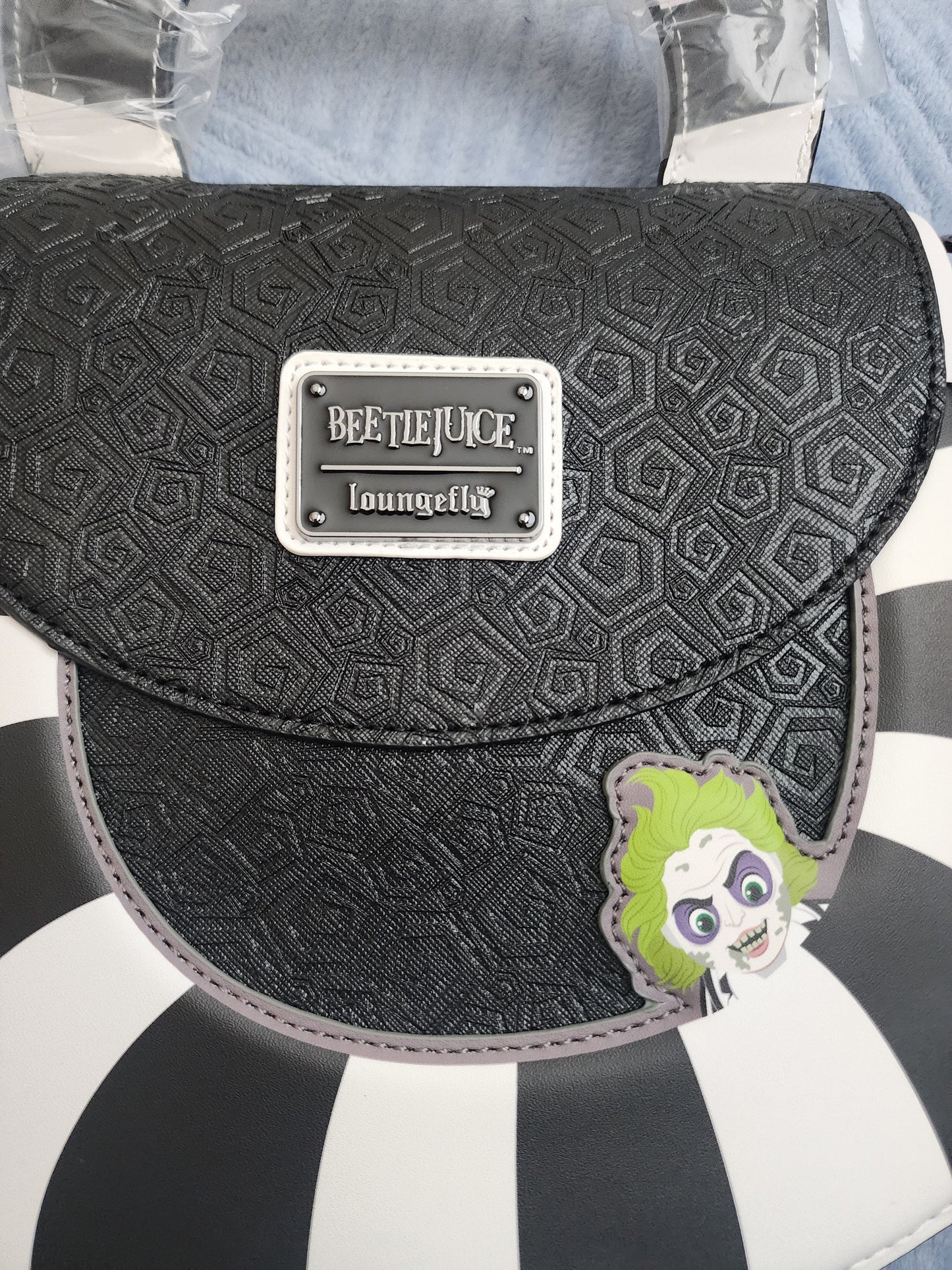 Loungefly Beetlejuice Sandworm Crossbody Bag