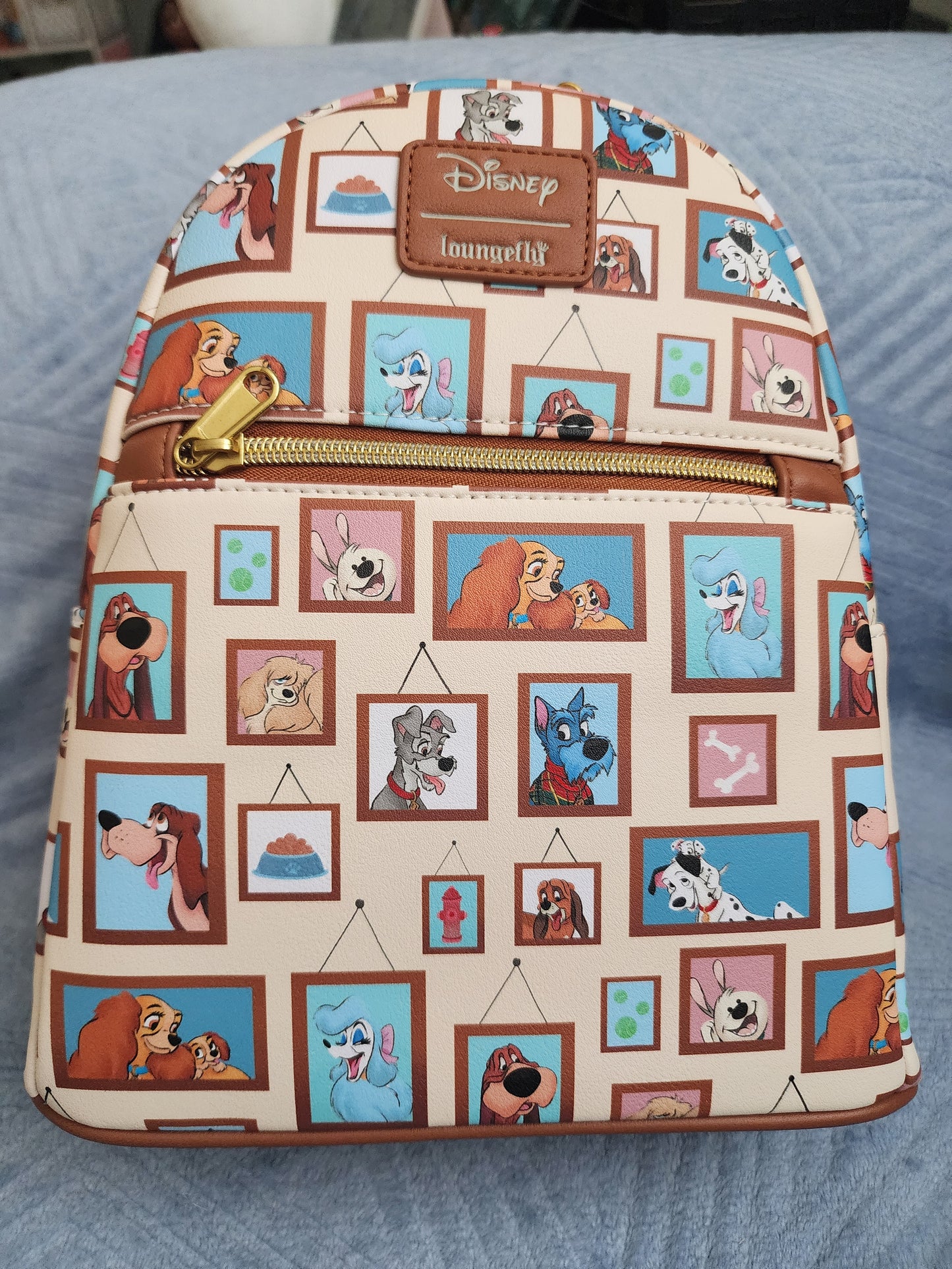 Loungefly Disney Movie Dogs Photo Gallery Backpack