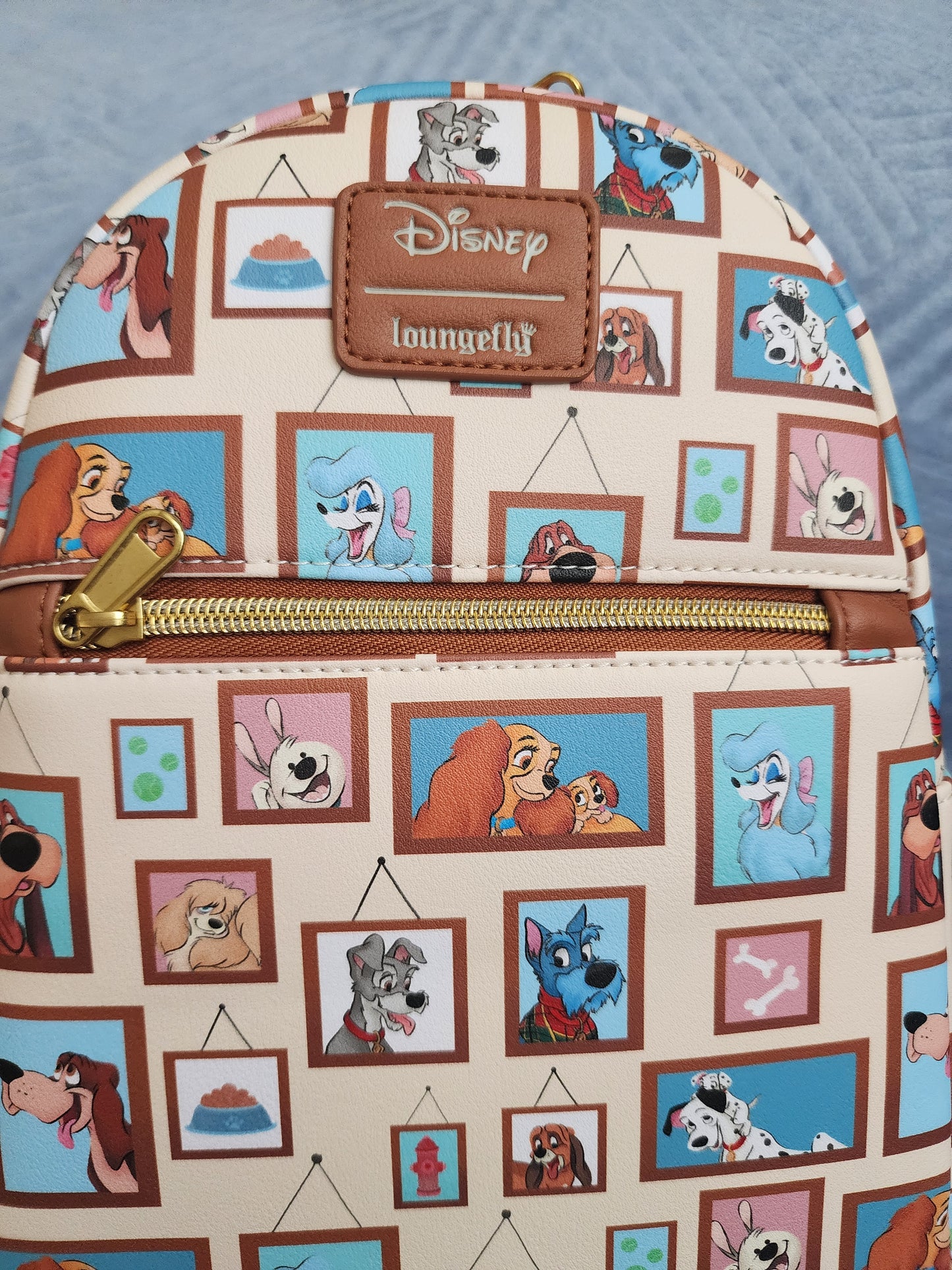 Loungefly Disney Movie Dogs Photo Gallery Backpack