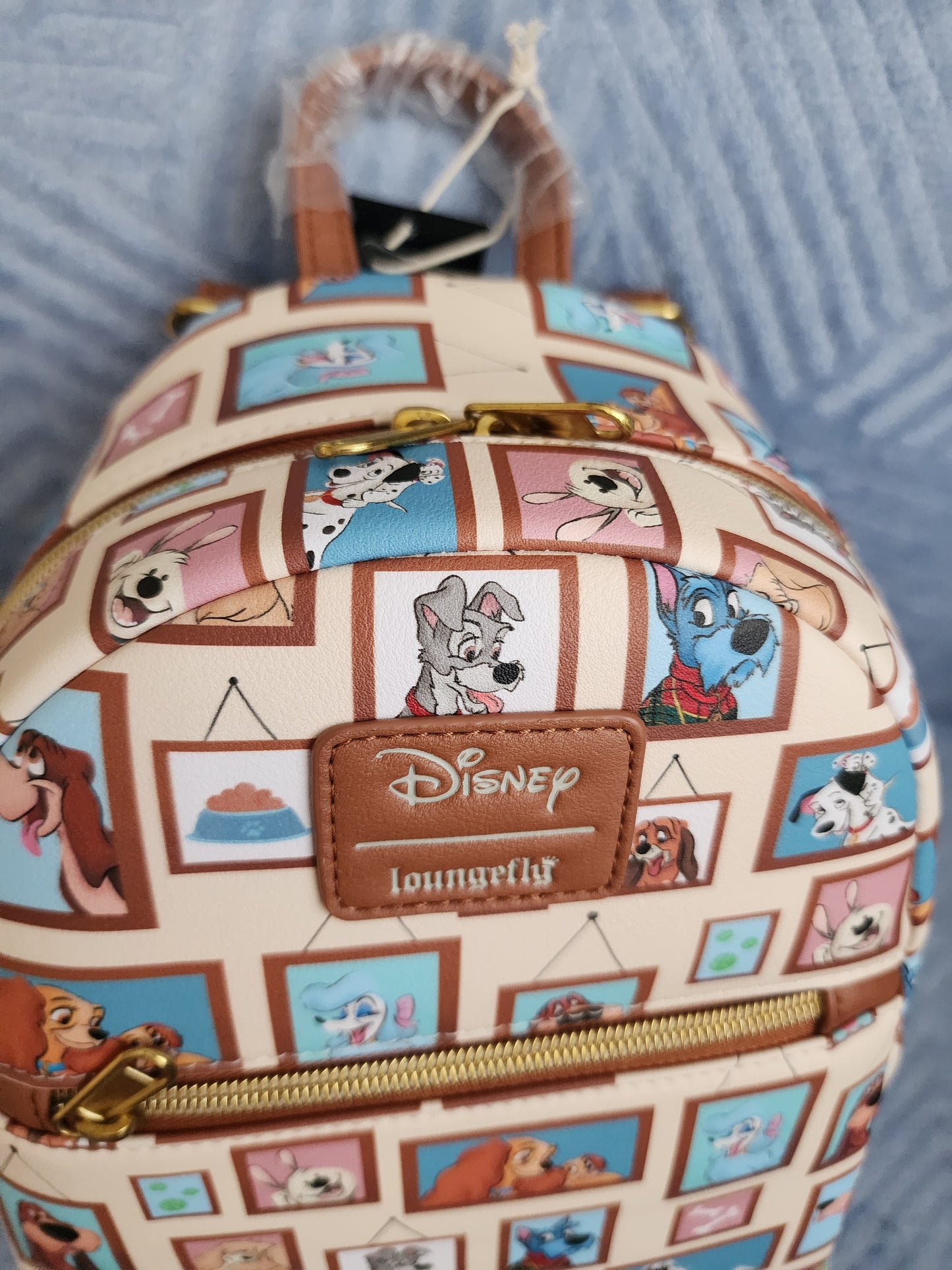 Loungefly Disney Movie Dogs Photo Gallery Backpack