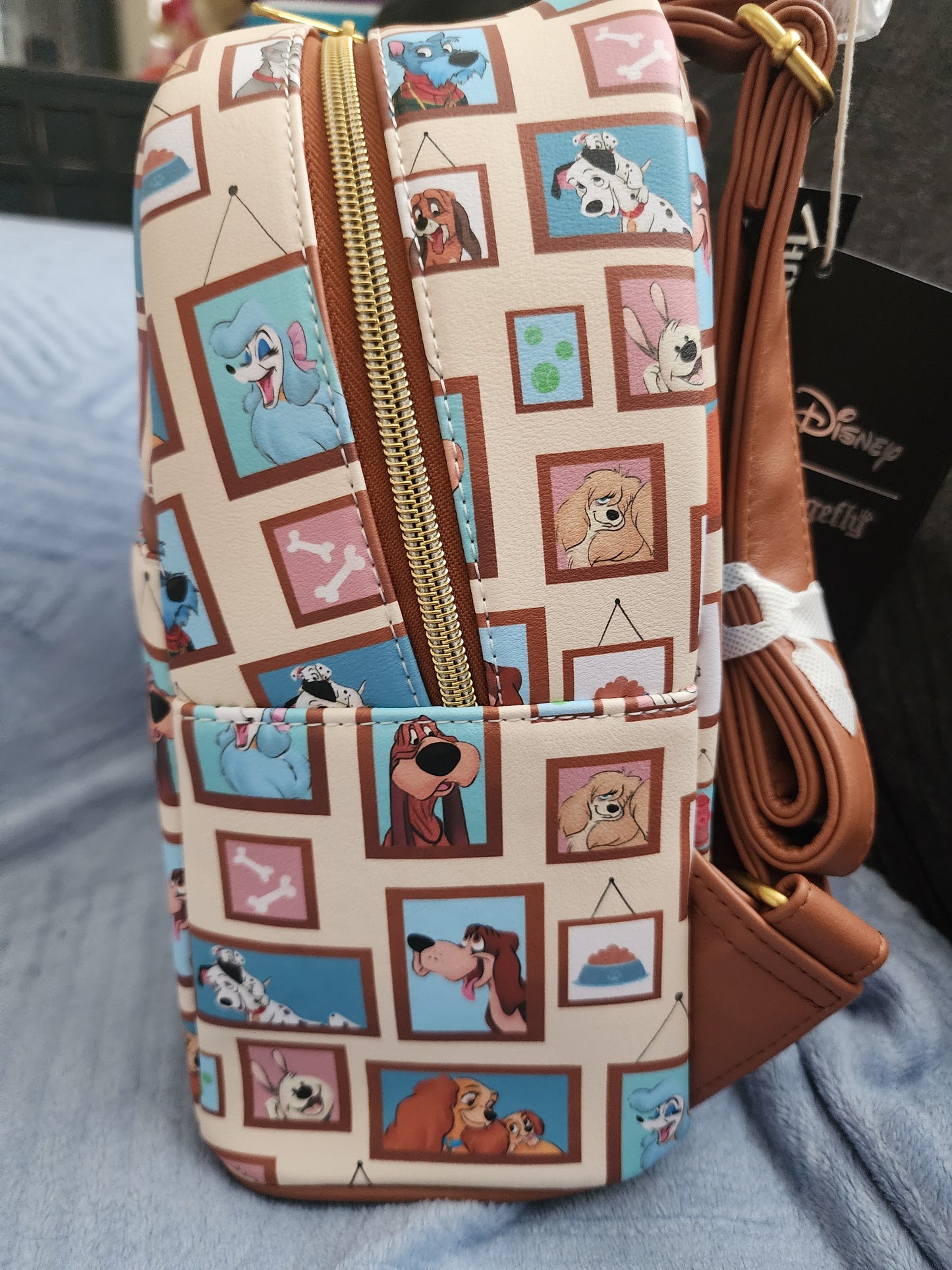 Loungefly Disney Movie Dogs Photo Gallery Backpack