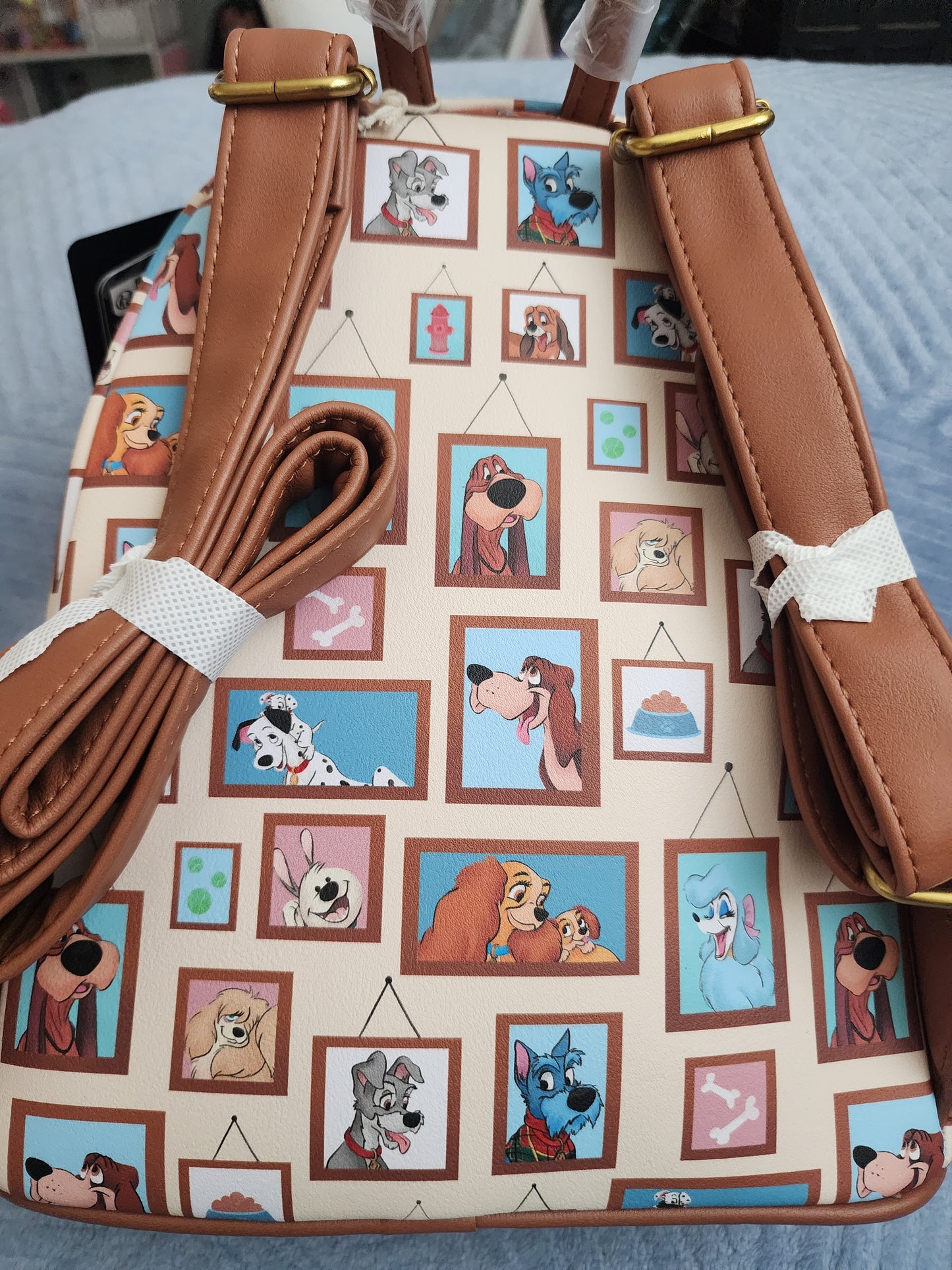 Loungefly Disney Movie Dogs Photo Gallery Backpack