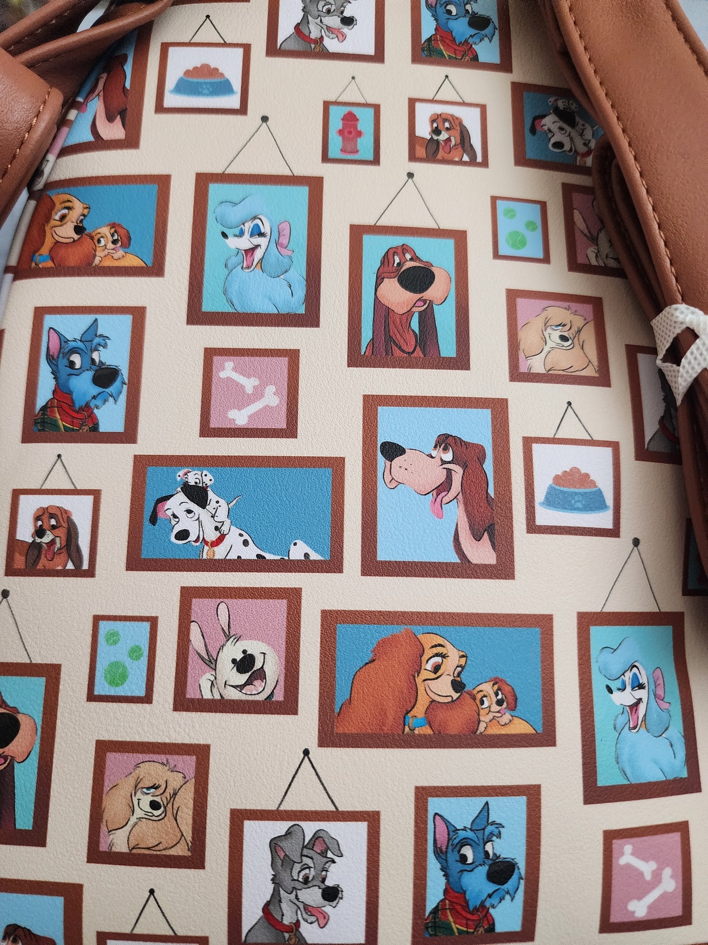 Loungefly Disney Movie Dogs Photo Gallery Backpack