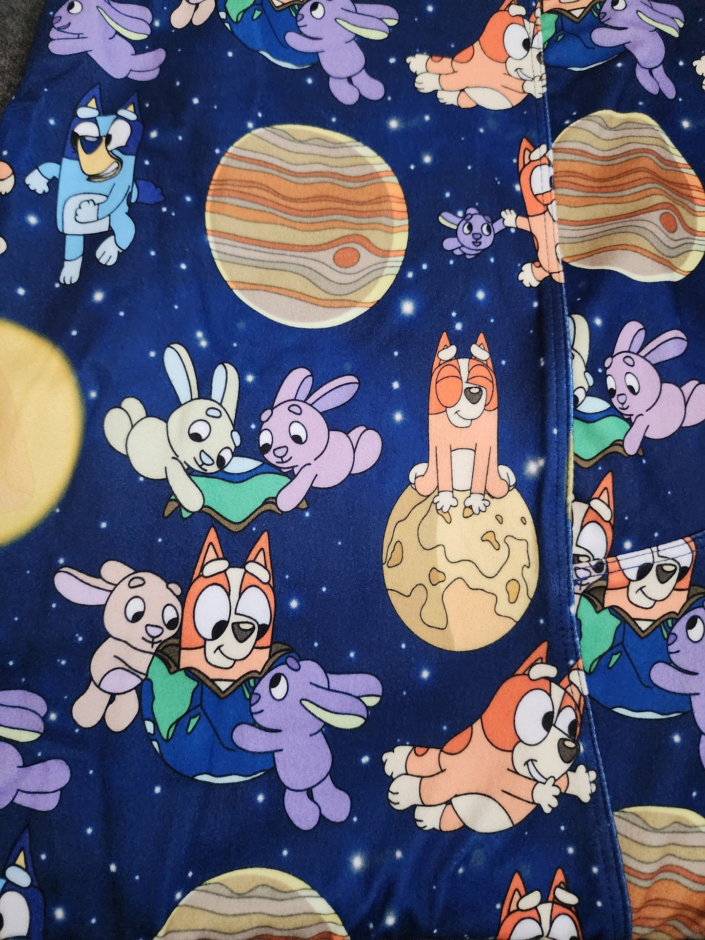 CP Bluey and Bingo Outer Space Leggings