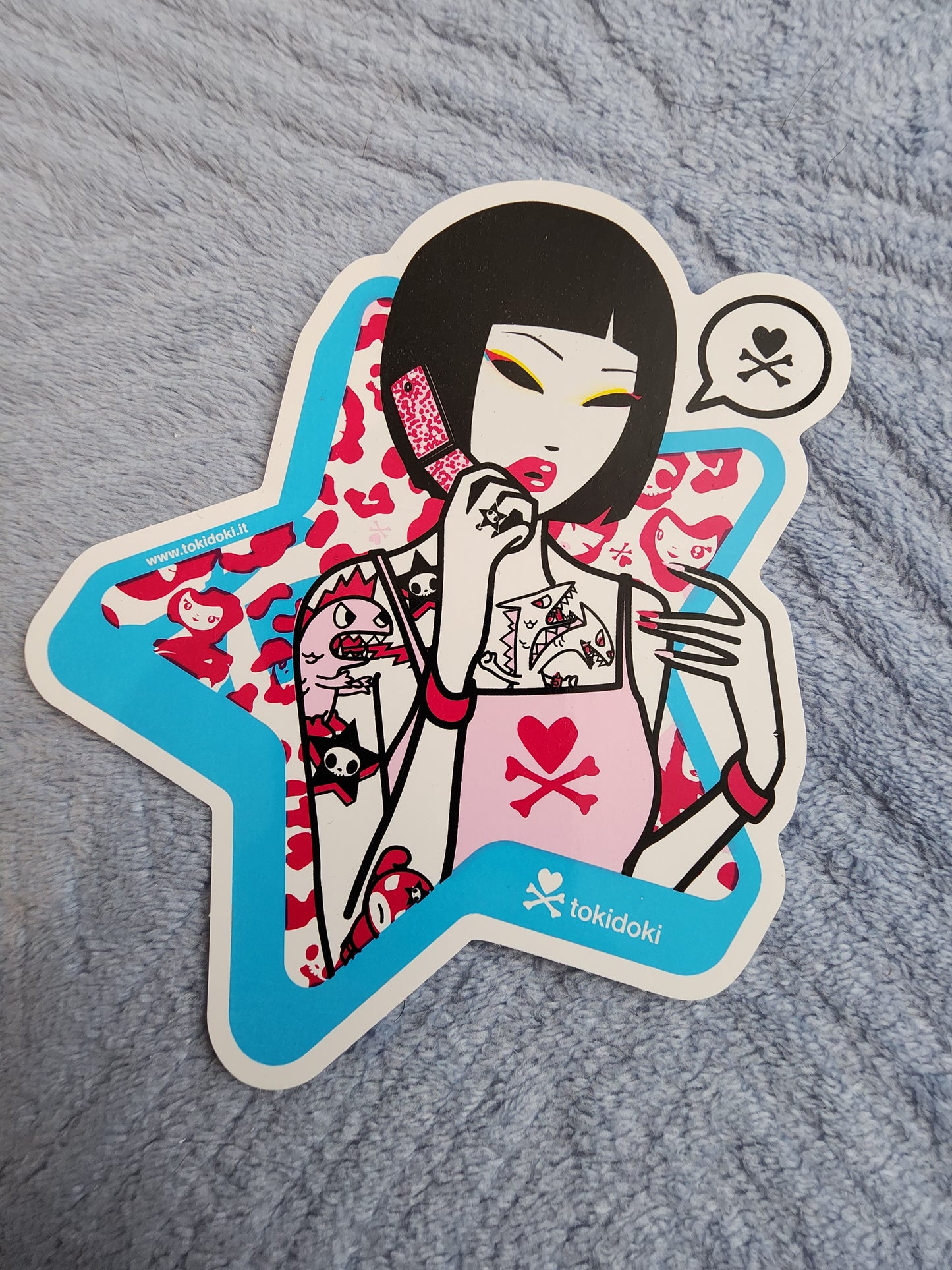 Tokidoki Y2 Kawaii Girl Sticker