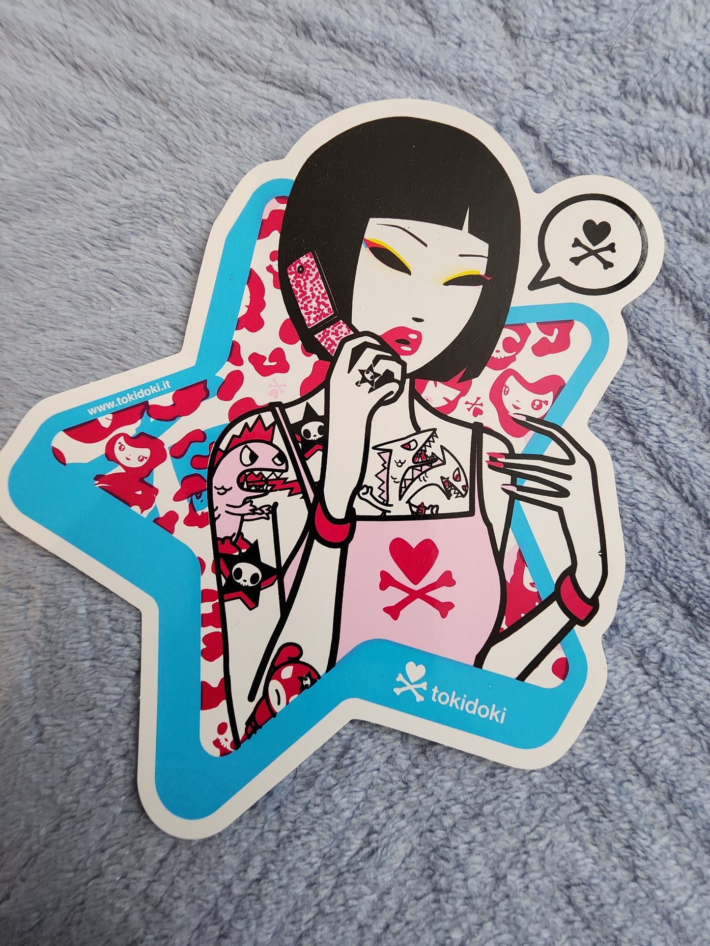 Tokidoki Y2 Kawaii Girl Sticker