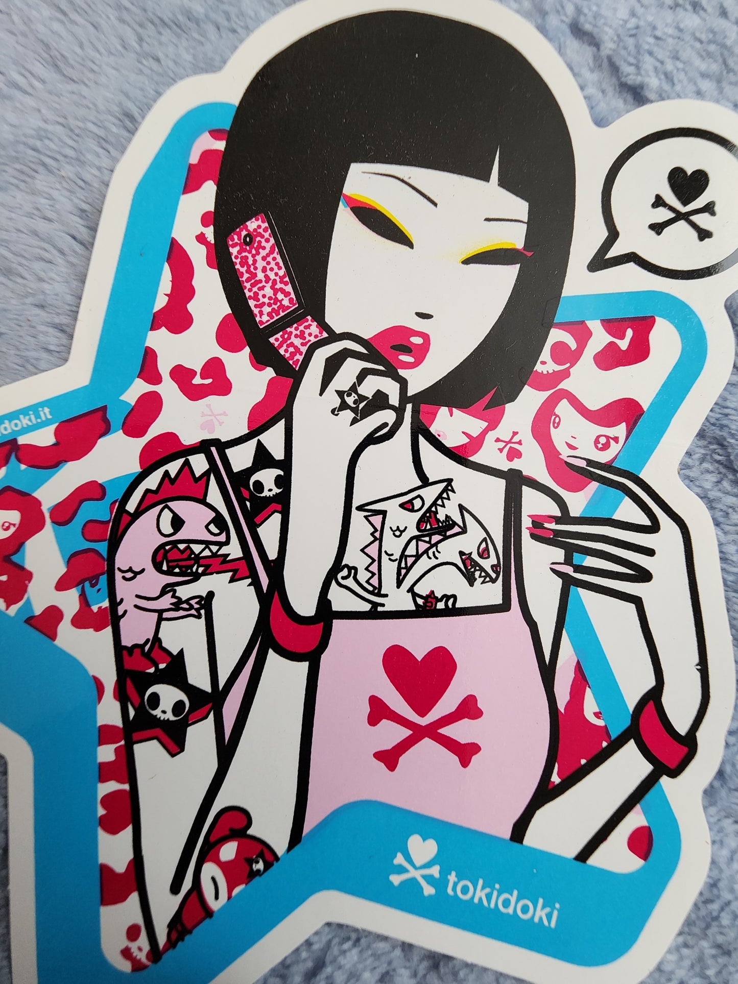 Tokidoki Y2 Kawaii Girl Sticker