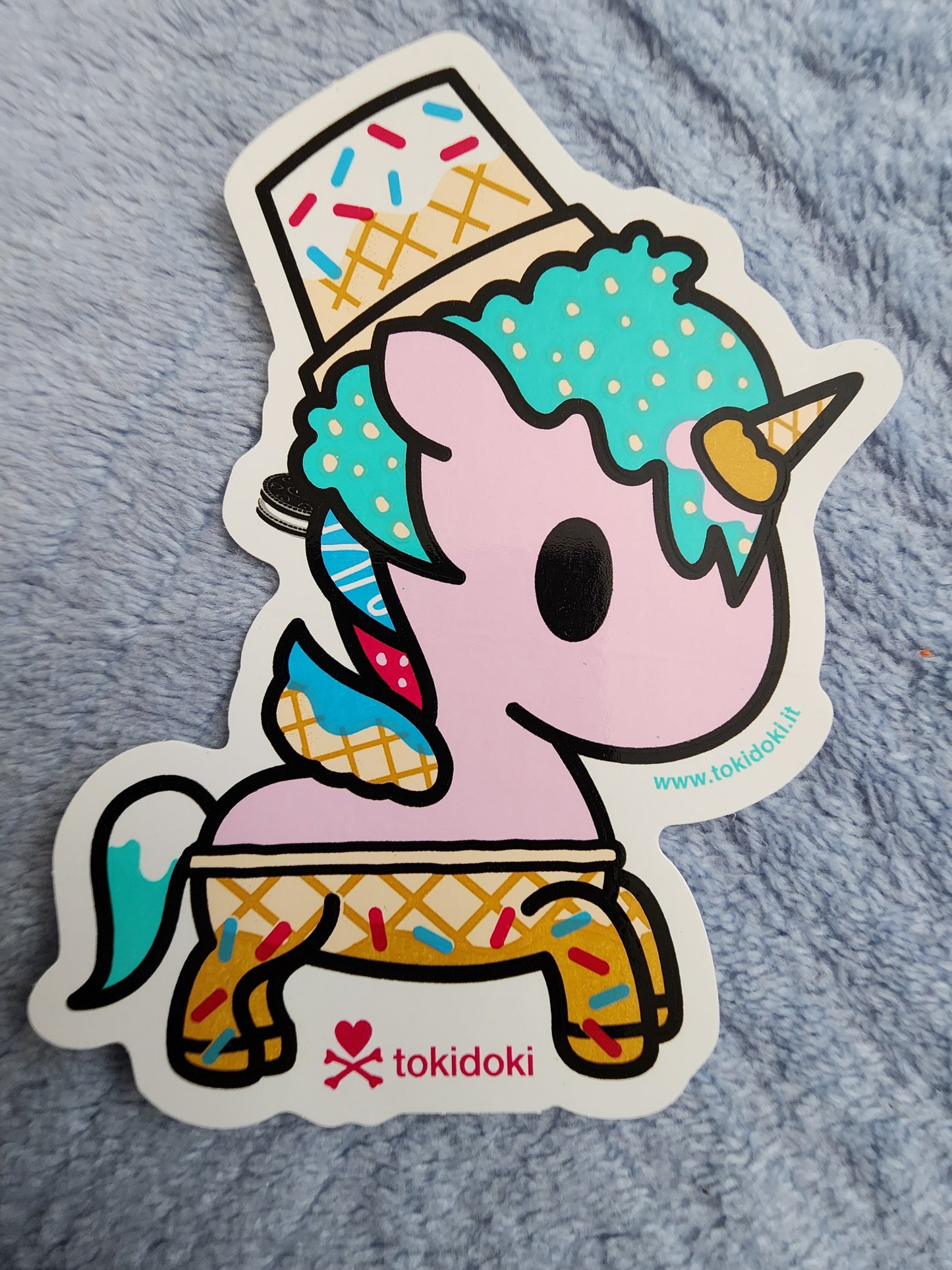 Tokidoki Unicorno Choco Minty Sticker