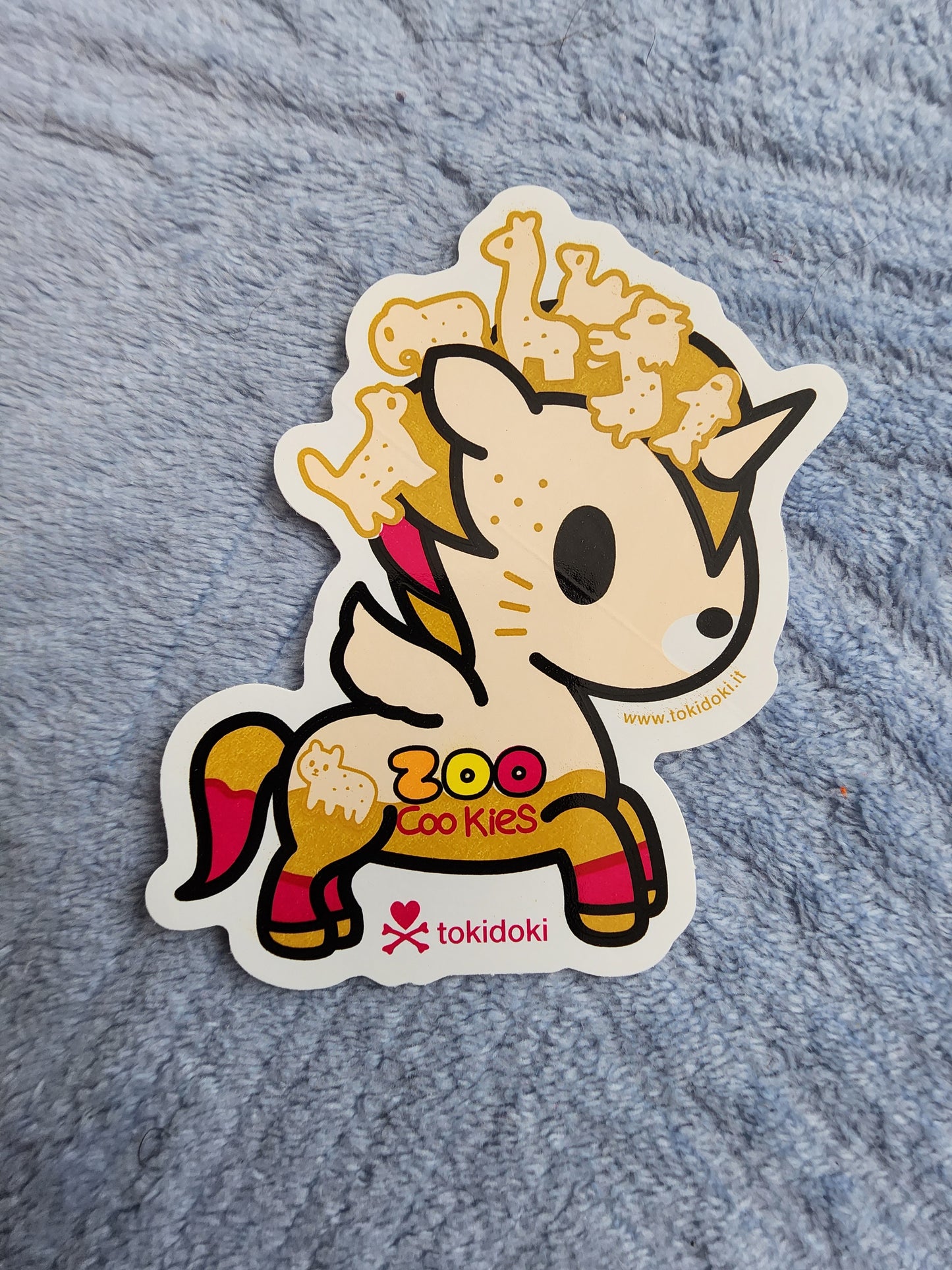 Tokidoki Unicorno Animal Crackers Sticker